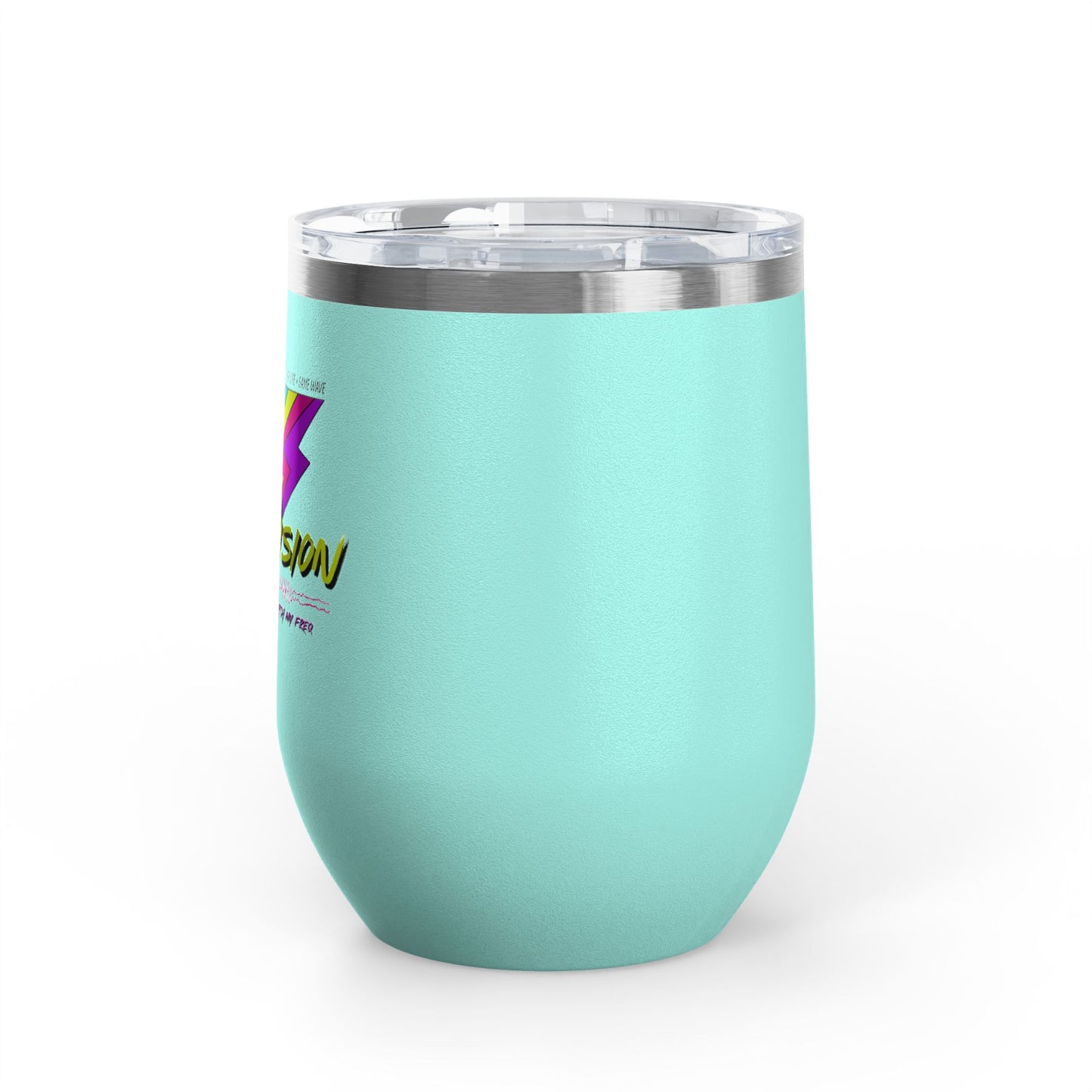 Neurovision - Match my Freq - Epilepsy Awareness - 12oz Insulated Tumbler