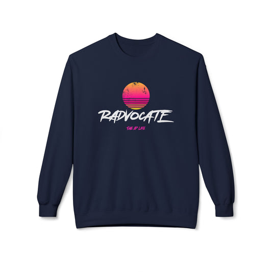 Radvocate Autism Advocacy - Adult Unisex Softstyle Fleece Crewneck Sweatshirt