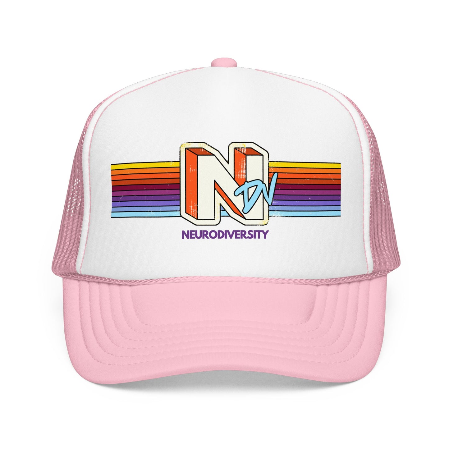 NDV - Neurodiversity - Adult Unisex Foam Trucker Hat
