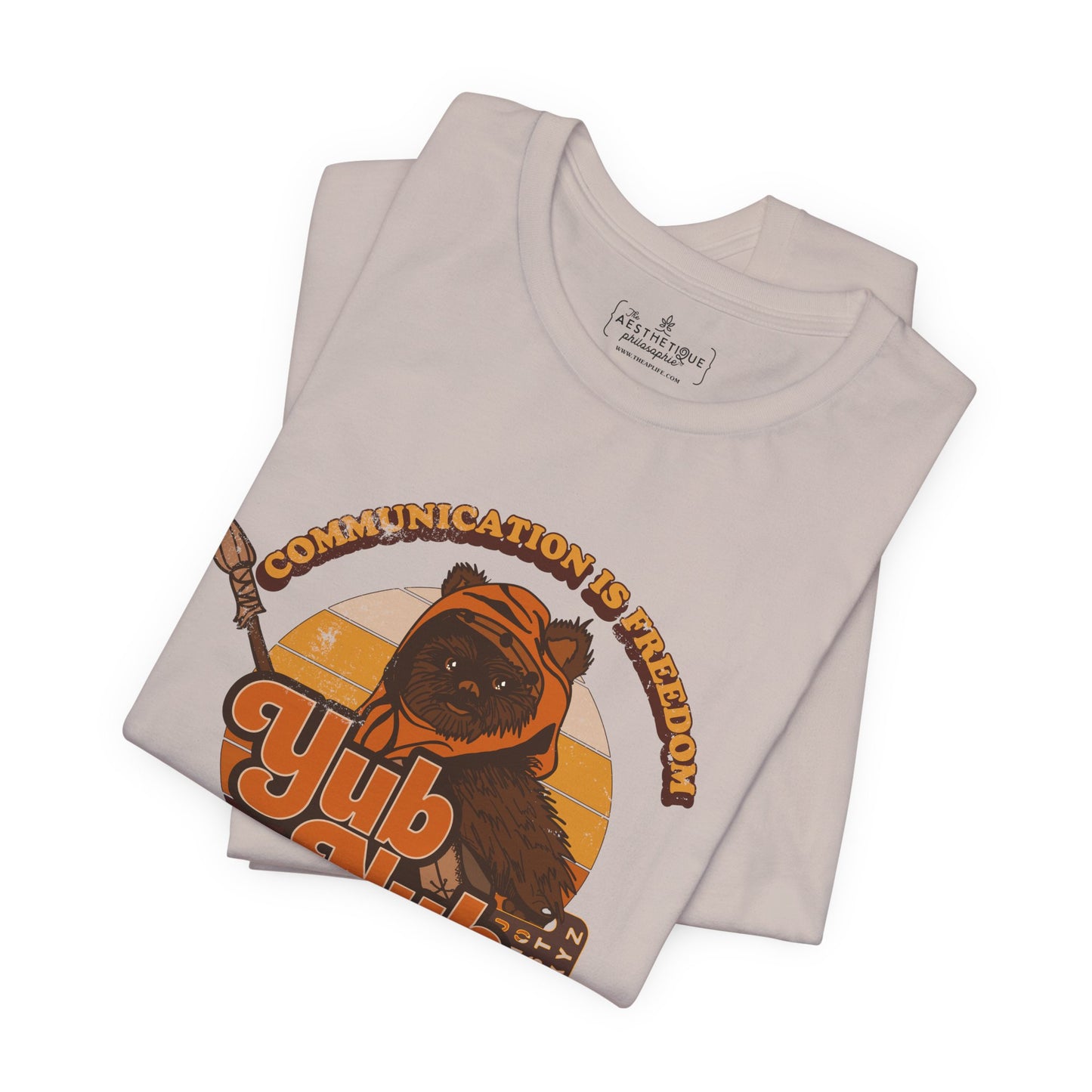 Communication is Freedom - Yub Nub - S2C - Adult Unisex Jersey Short Sleeve Tee