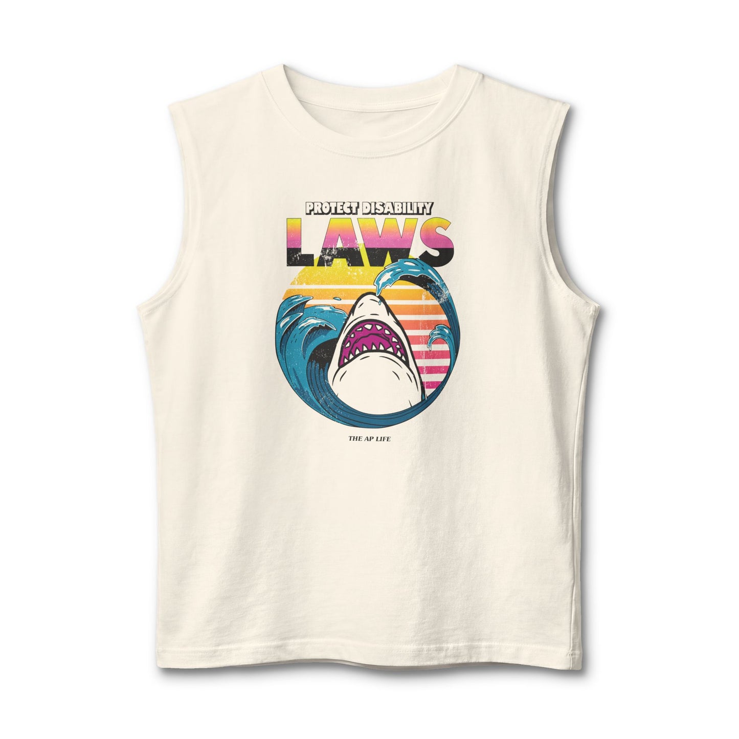 Protect Disability Laws - Adult Unisex Jersey Muscle Tank