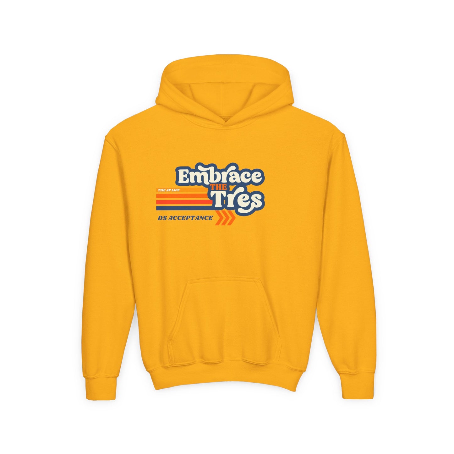 Embrace the Tres DS Awareness - Youth Unisex Hoodie