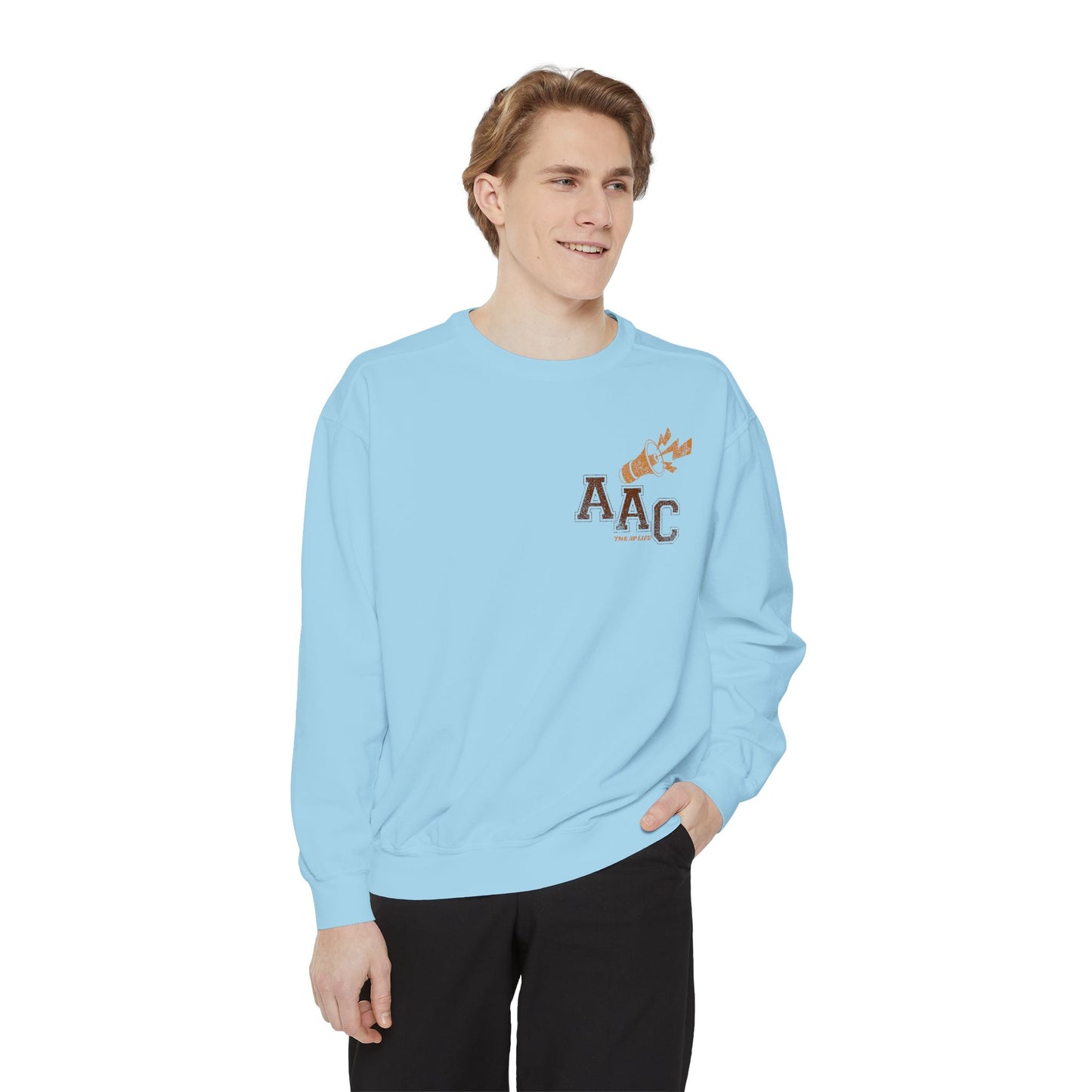 AAC Supports Team Enthusiast - Communication for the Win - Adult Unisex Sweatshirt