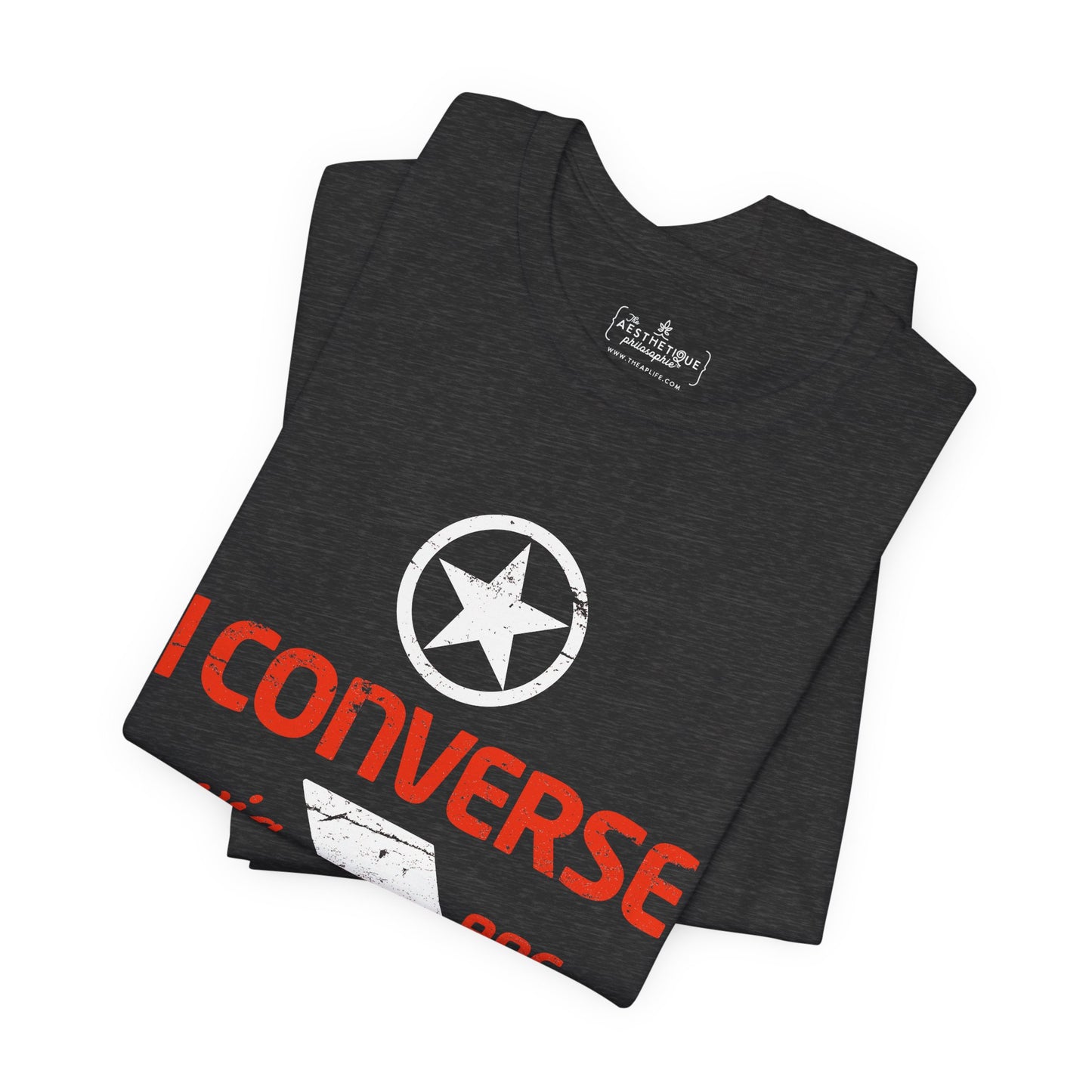 I Converse Via AAC - Unisex Jersey Short Sleeve Tee