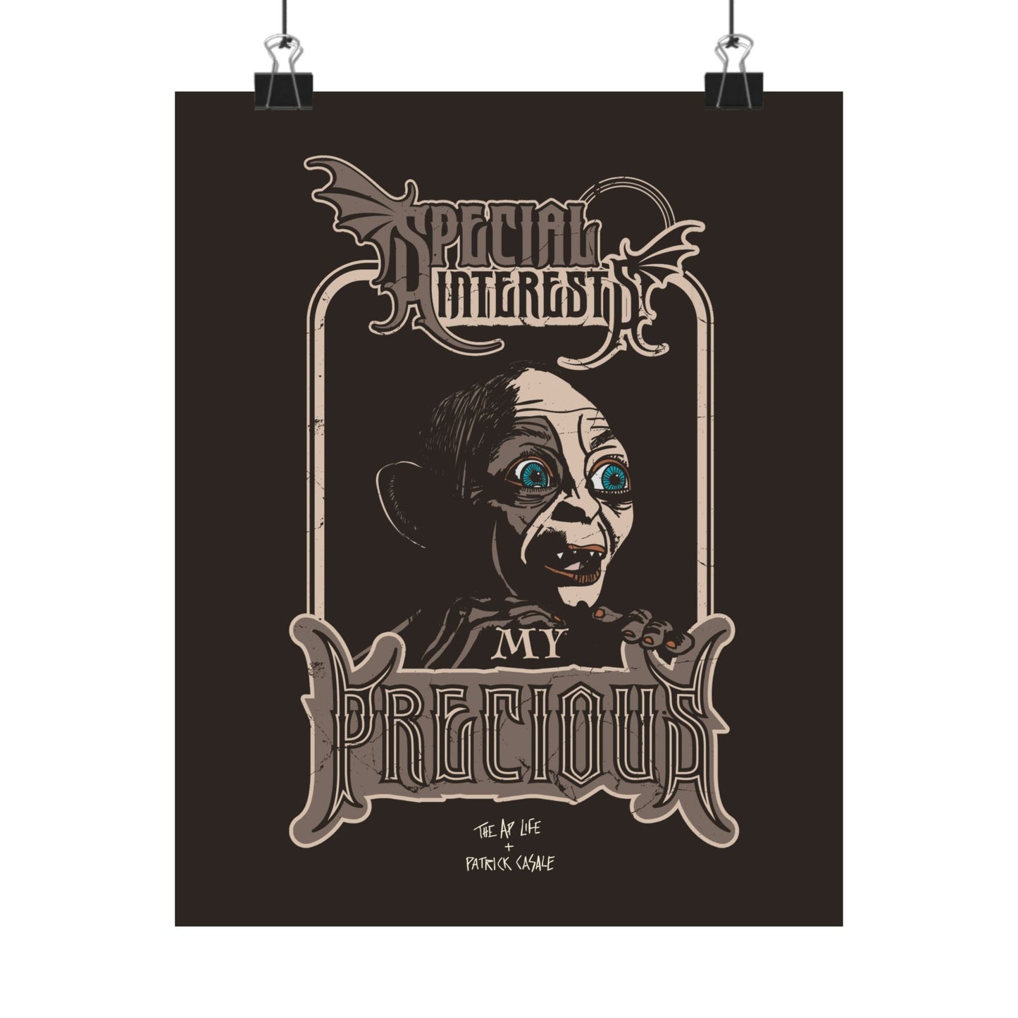 Special Interests - My Precious - LOTR - Matte Vertical Poster