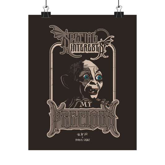 Special Interests - My Precious - LOTR - Matte Vertical Poster