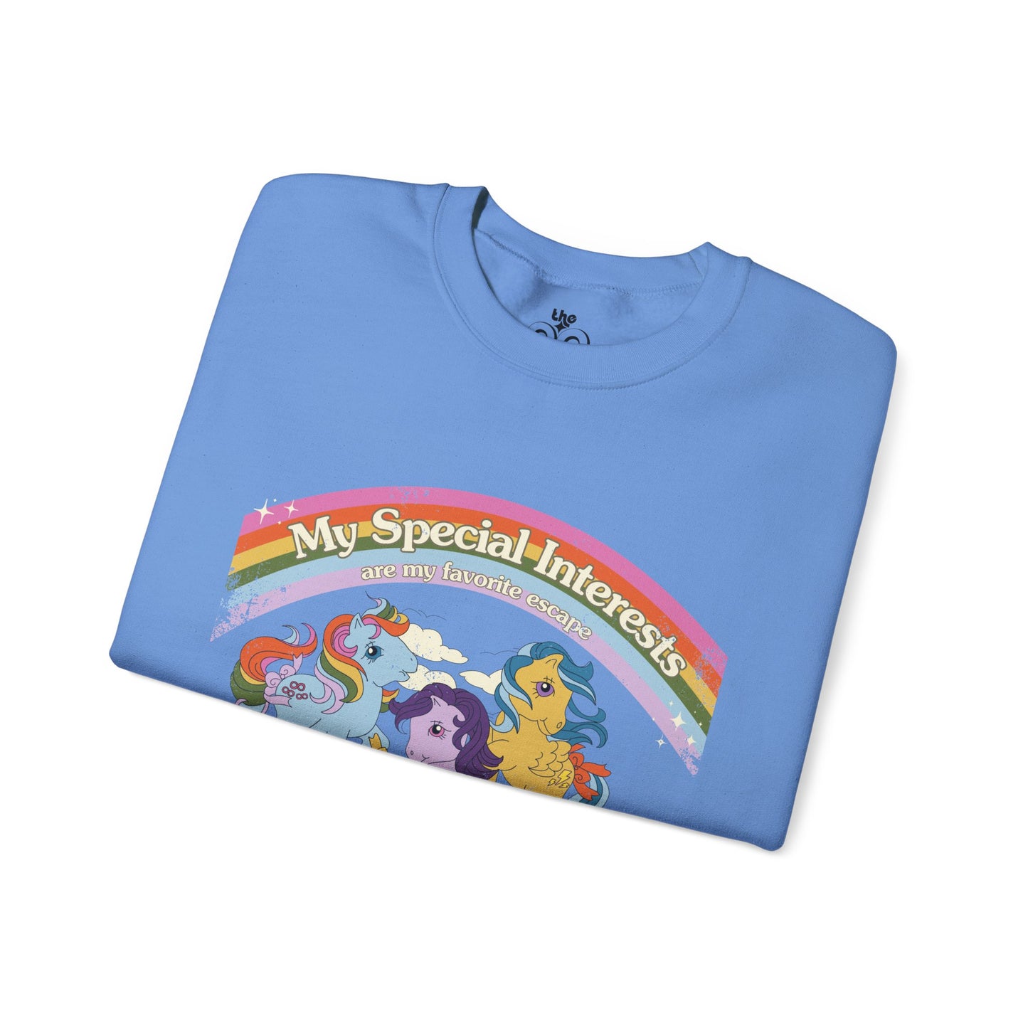 My Special Interests are my Favorite Escape - Adult Unisex Heavy Blend™ Crewneck Sweatshirt