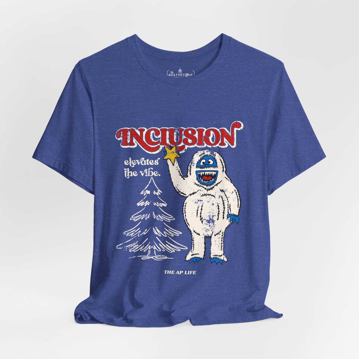 Inclusions Elevates the Vibe - Bumble - Adult Unisex Jersey Tee (Ships Internationally)