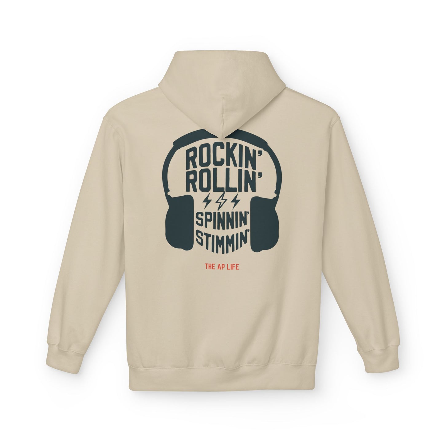 Rockin' Rollin' Spinnin' Stimmin' Autism Advocacy - Adult Unisex Softstyle Fleece Hoodie