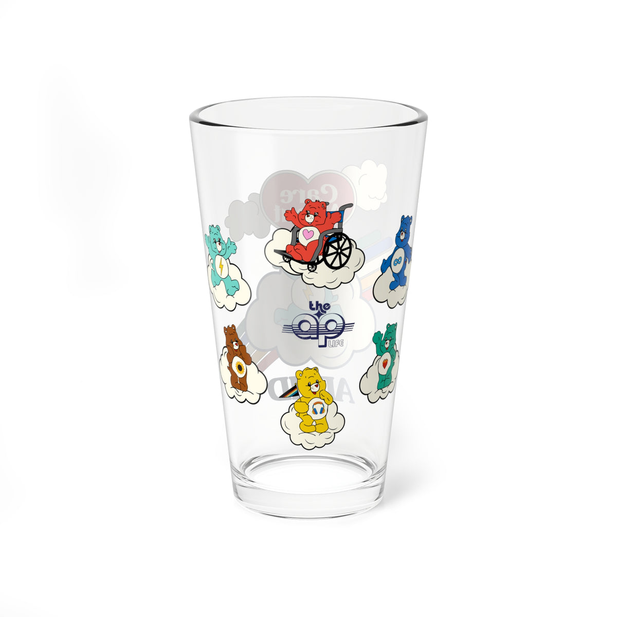 Care About ADHD - Drinking Glass, 16oz