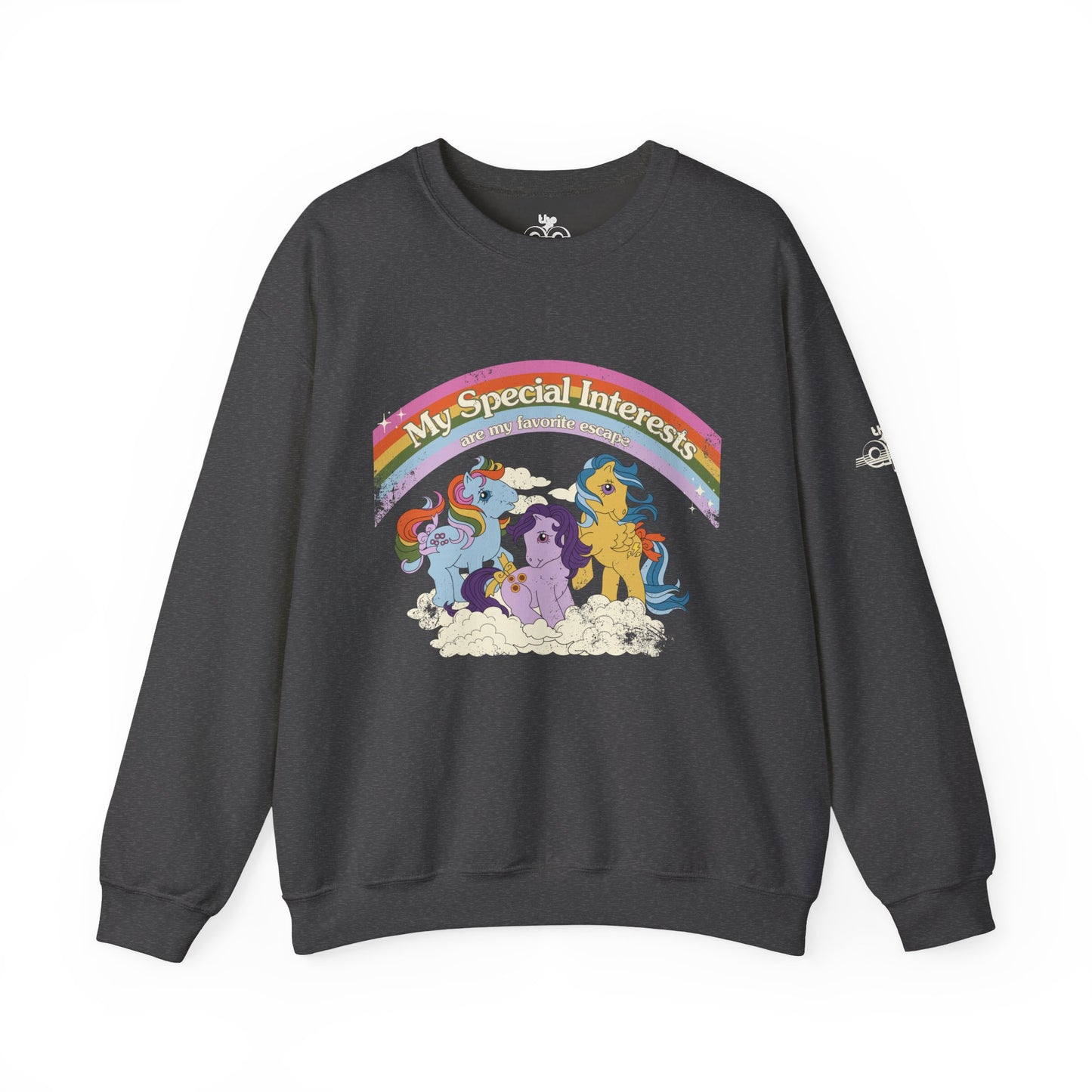 My Special Interests are my Favorite Escape - Adult Unisex Heavy Blend™ Crewneck Sweatshirt