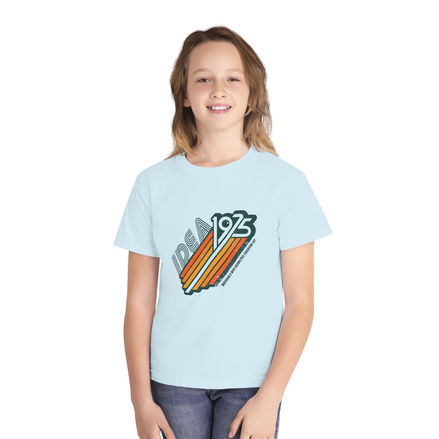 IDEA - 1975 - Individuals with Disabilities Education Act - Youth Unisex Midweight Tee