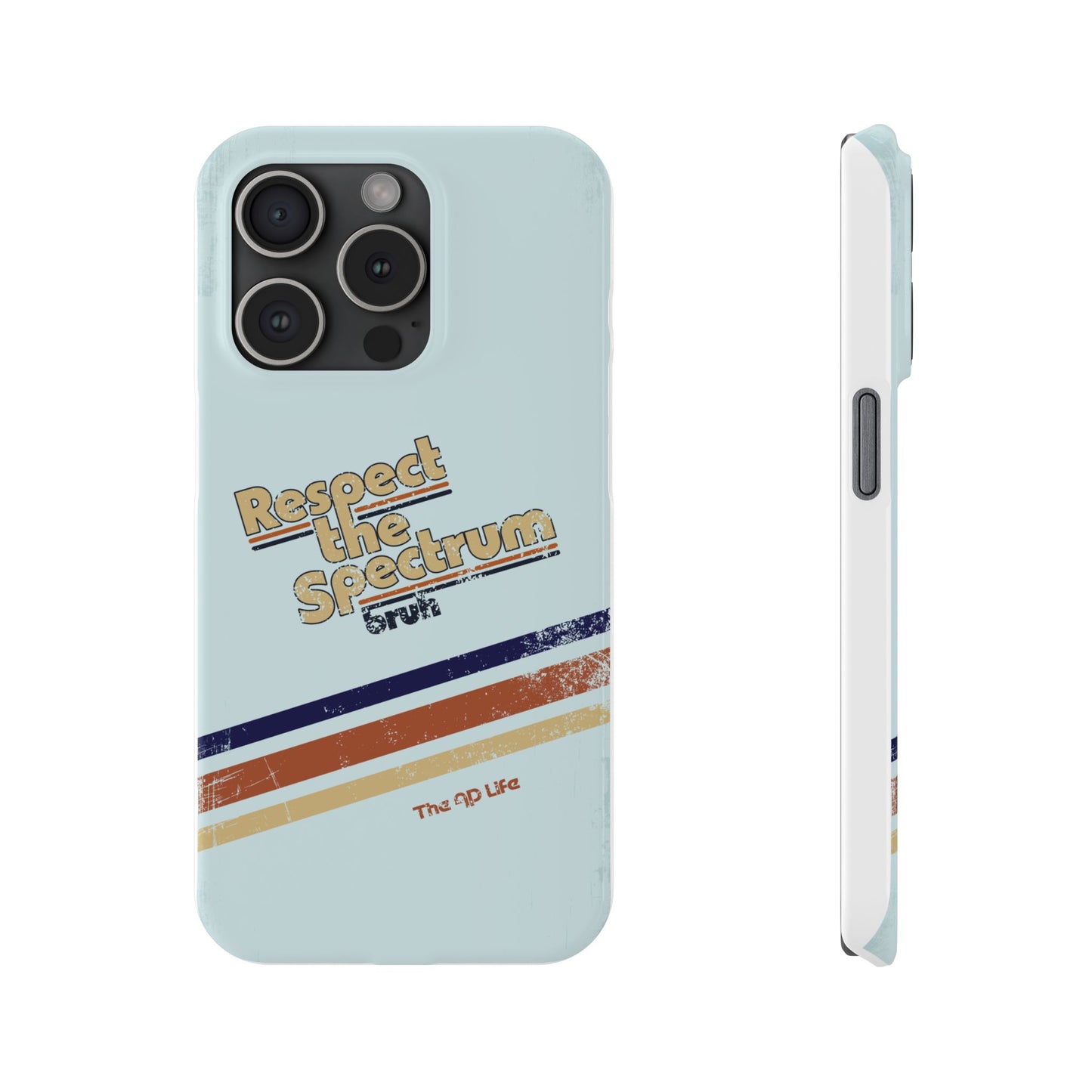 Respect The Spectrum - iPhone Case