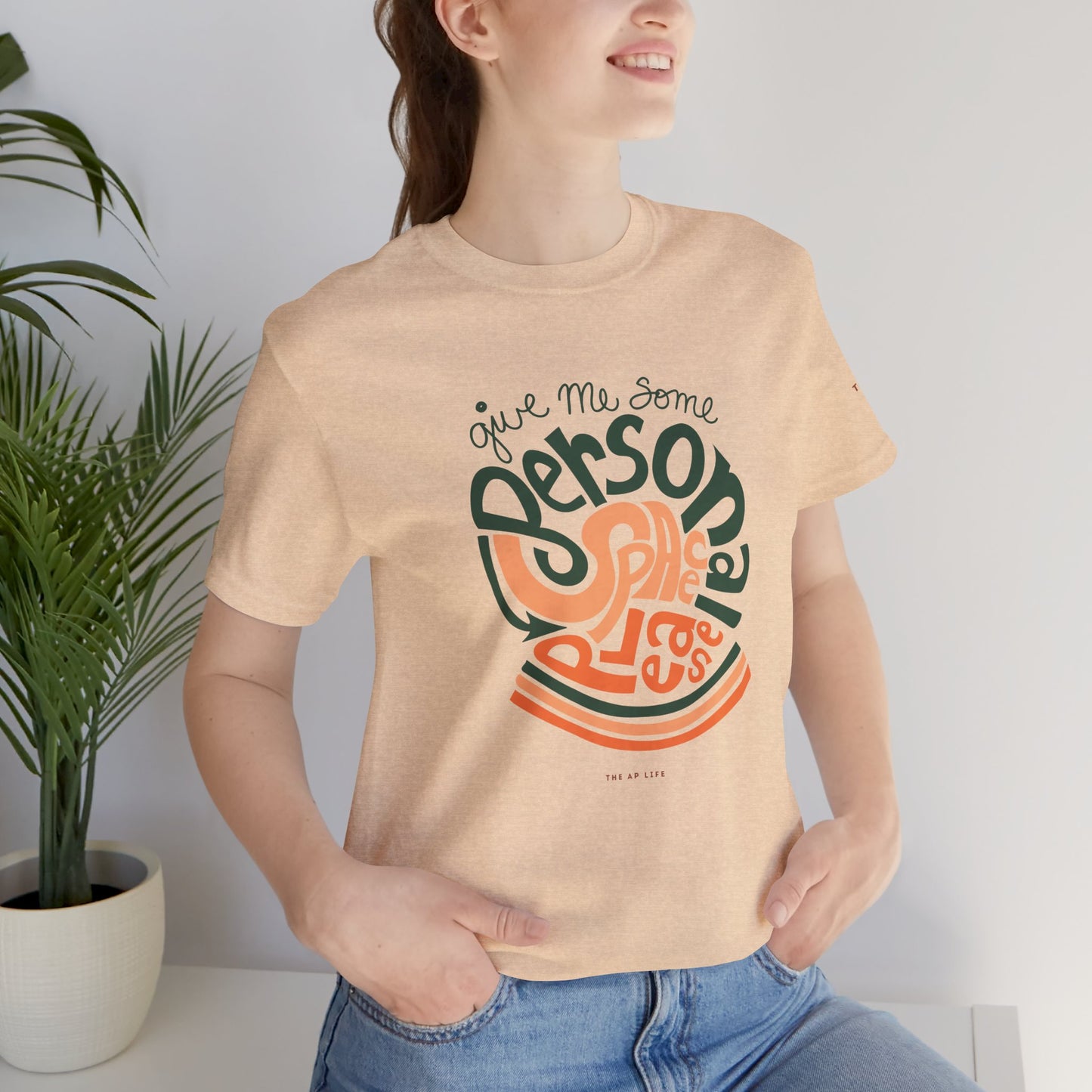 Give Me Some Personal Space Please - Sensory - Adult Unisex Jersey Tee
