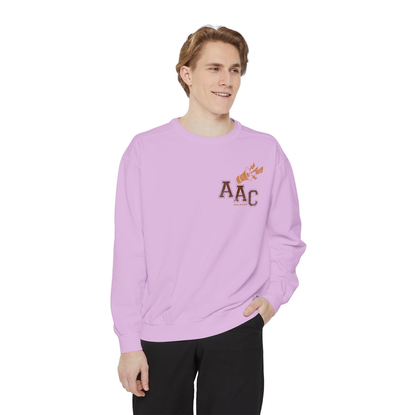 AAC Supports Team Enthusiast - Communication for the Win - Adult Unisex Sweatshirt