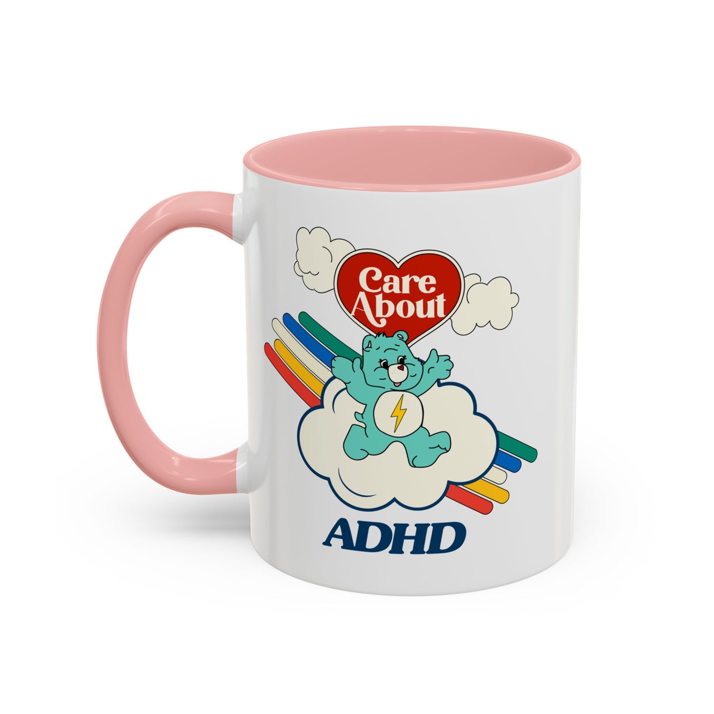 Care About ADHD - Disability Rights Accent Coffee Mug (11, 15oz)