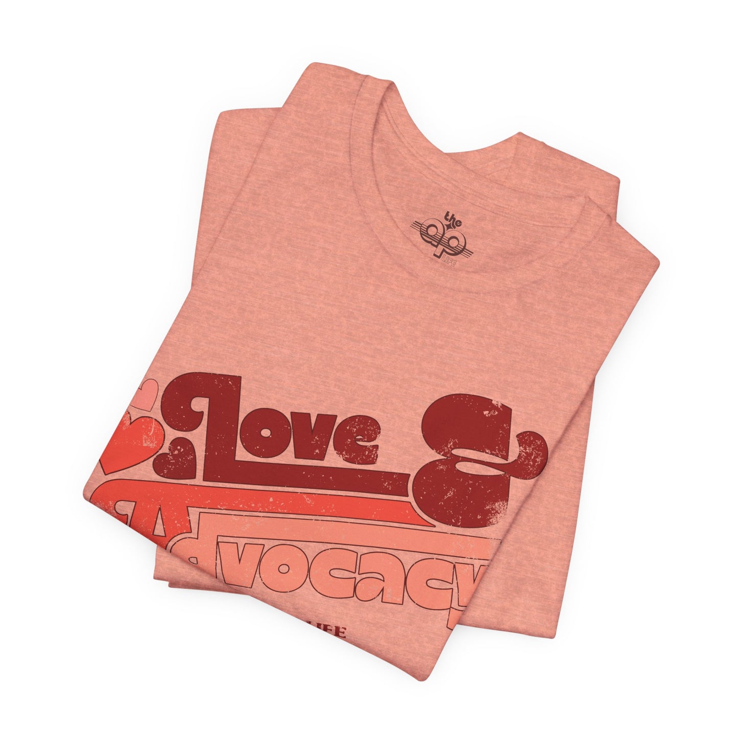 Love & Advocacy - Adult Unisex Jersey Short Sleeve Tee