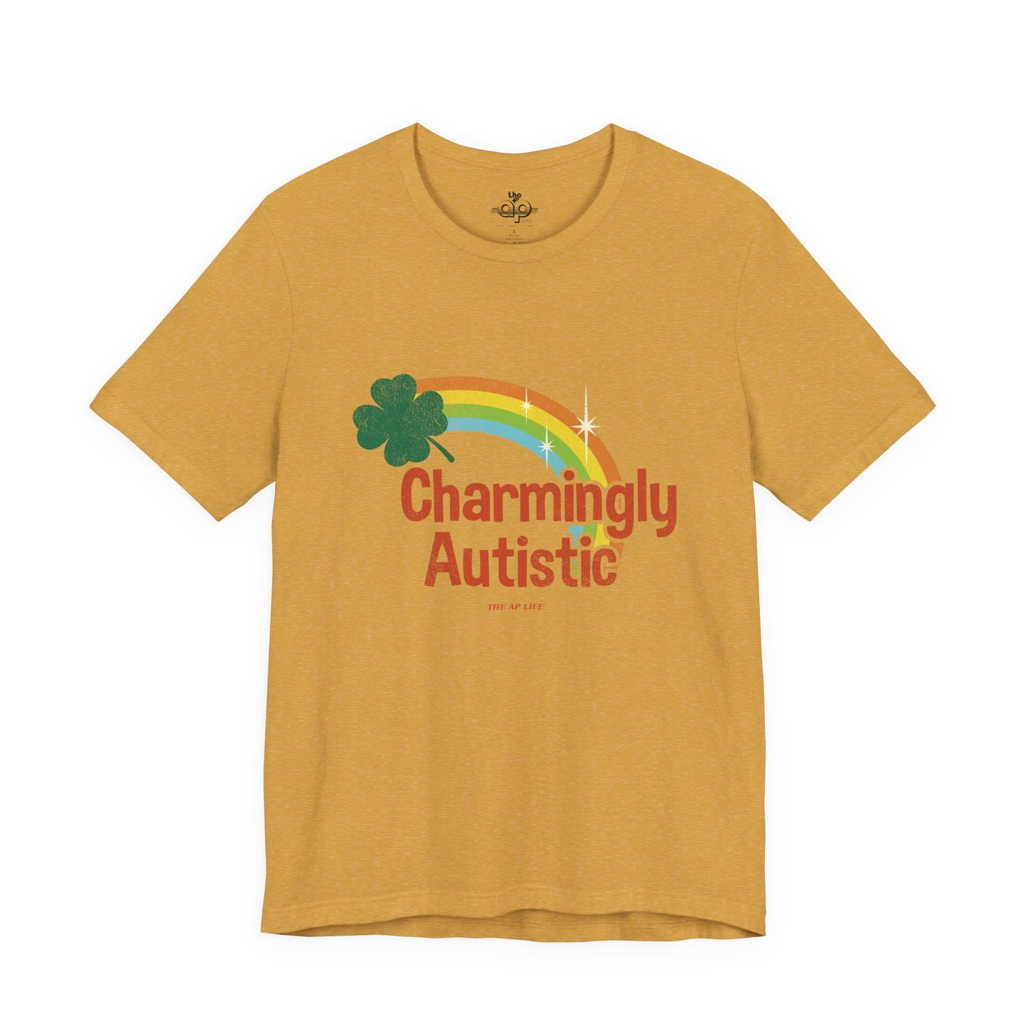 Charmingly Autistic - Adult Unisex Jersey Short Sleeve Tee