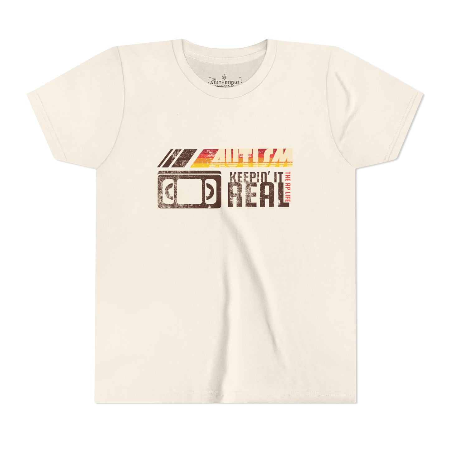 Autism Keepin' it Real - Youth Short Sleeve Tee