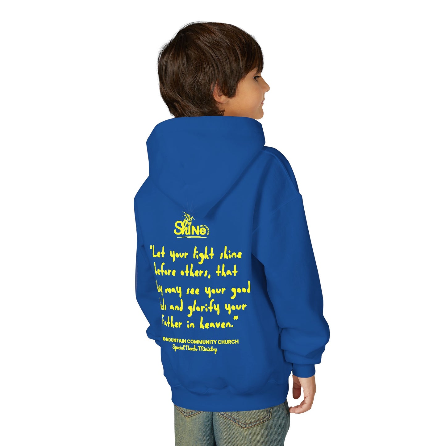 RMCC Shine Program Youth Unisex Heavy Blend Hooded Sweatshirt