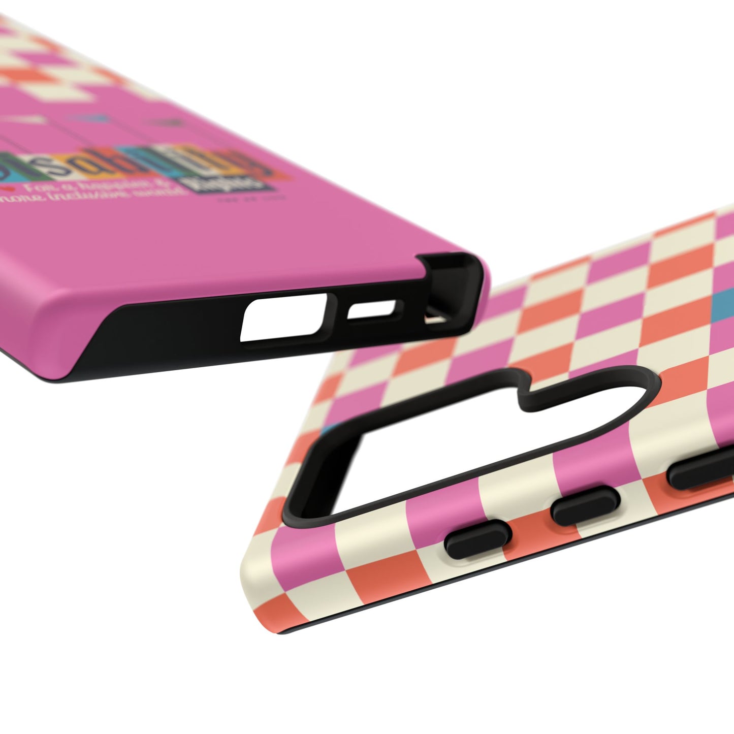 Disability Rights for a Happier & More Inclusive World - Android Phone Case for Google Pixel & Samsung Phones