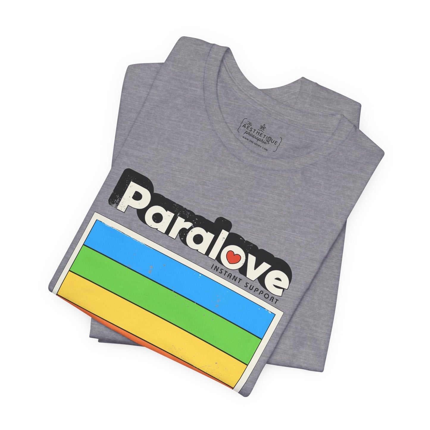 Para Love - Instant Support - Adult Unisex Jersey Short Sleeve Tee