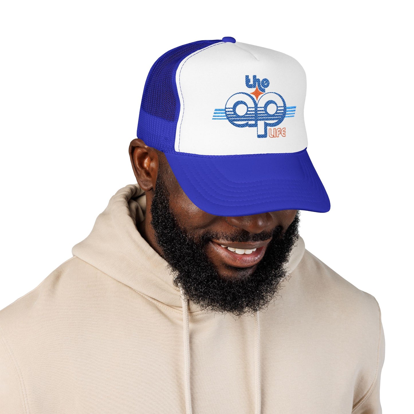 The AP Life - Adult Unisex Foam Trucker Hat (Embroidered)
