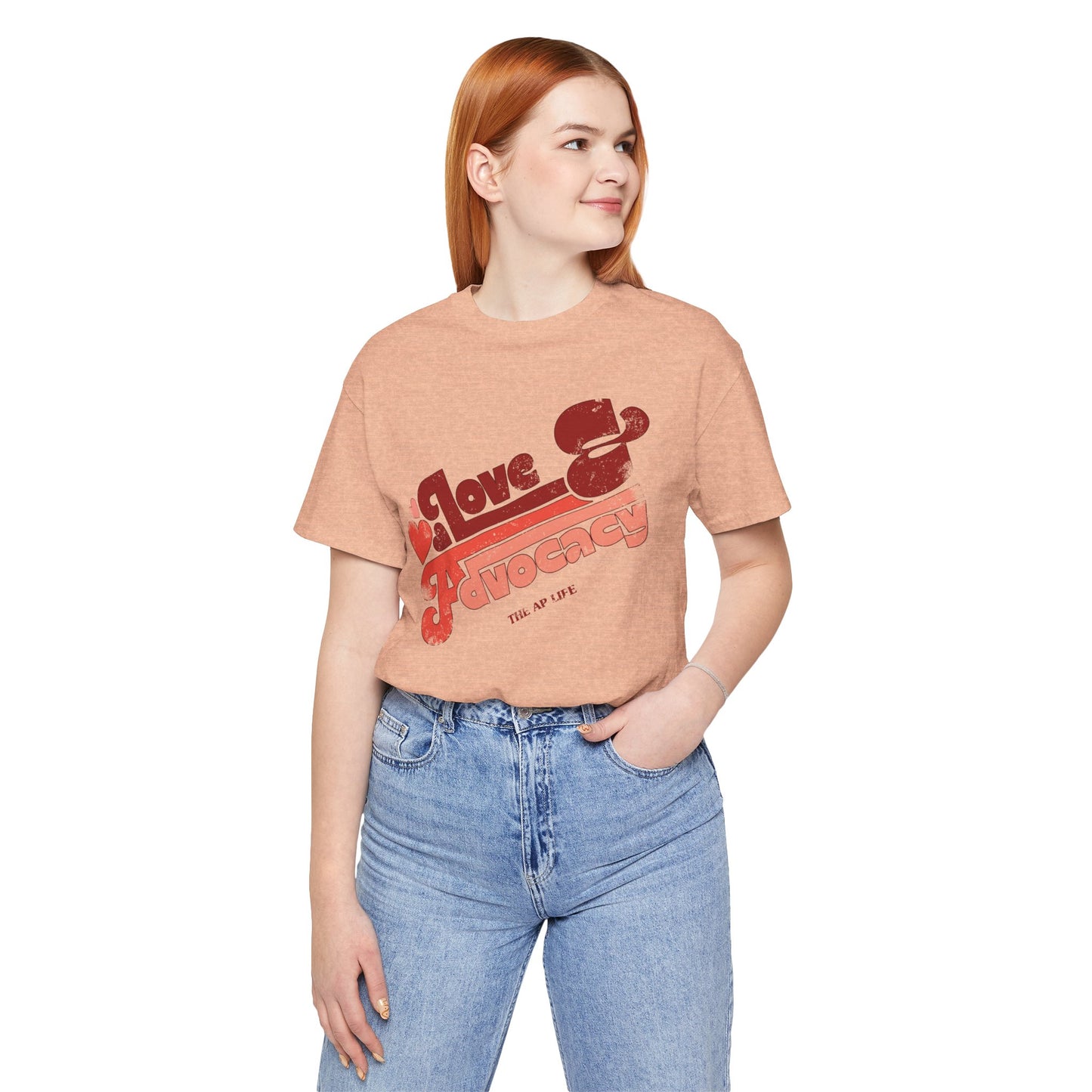 Love & Advocacy - Adult Unisex Jersey Short Sleeve Tee