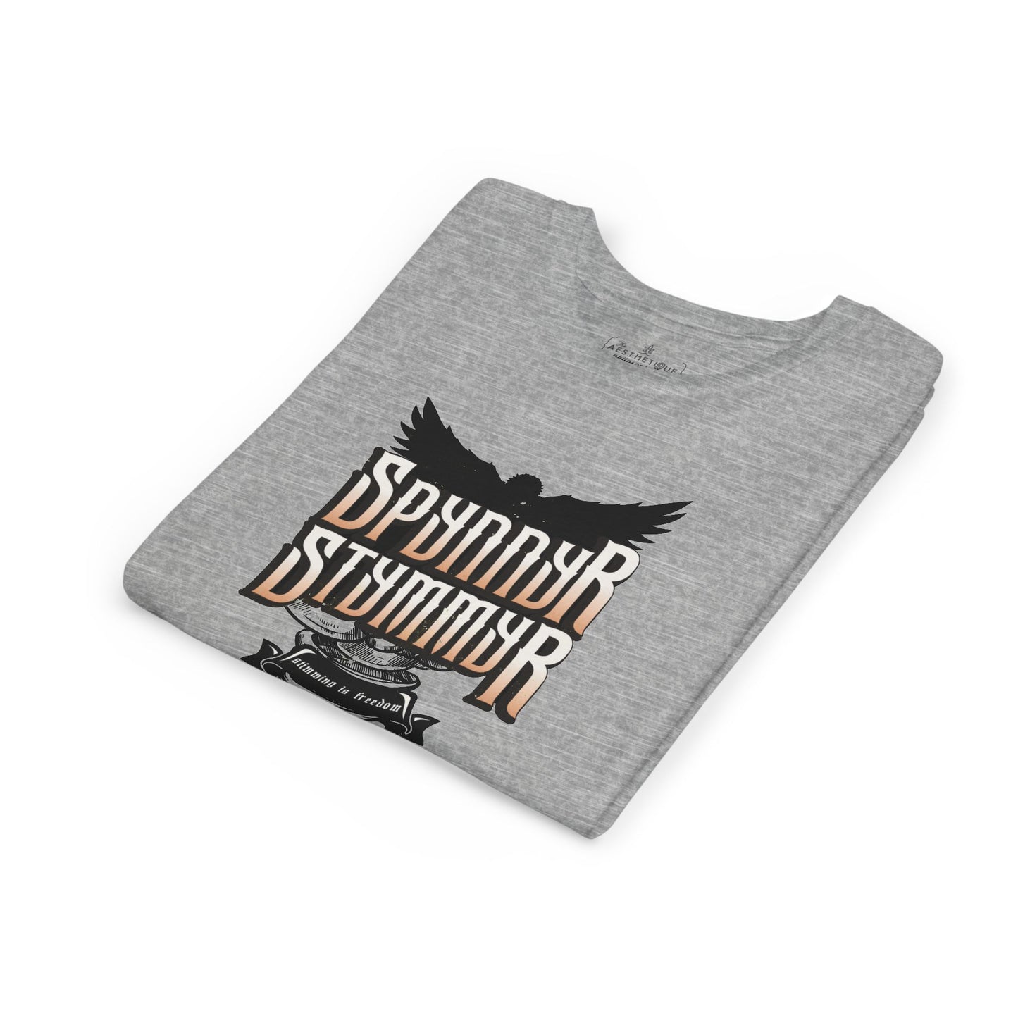 Spynnyr Stymmyer - Stimming is Freedom - Youth Unisex Jersey Tee