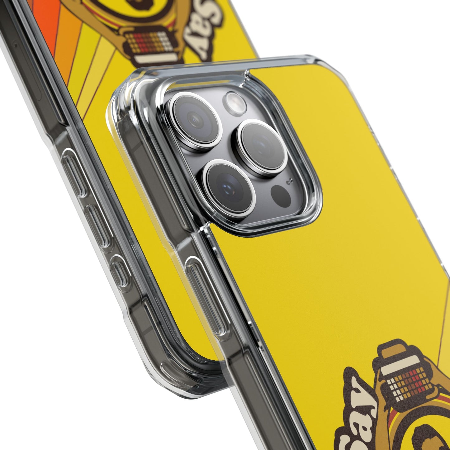 Say Anything - AAC - Lilly's Voice + The AP Life Collab - MagSafe® Clear Impact Case for iPhone