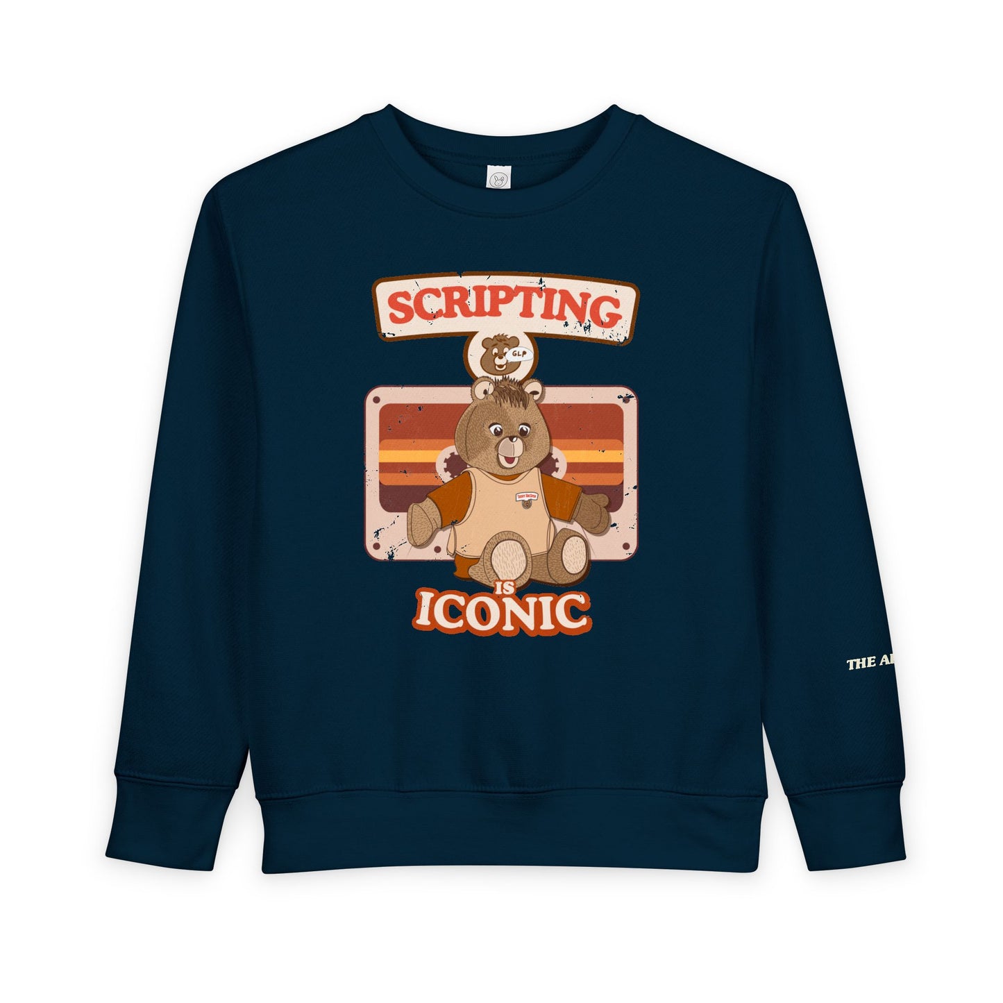 Scripting is Iconic - GLP - Teddy RecSpin - Kids' Unisex Sweatshirt