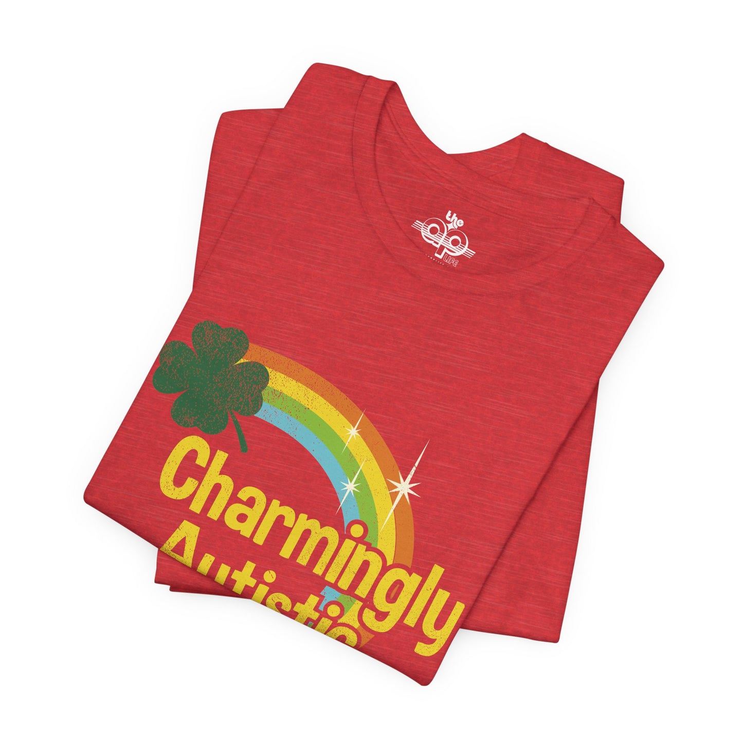 Charmingly Autistic - Adult Unisex Jersey Short Sleeve Tee