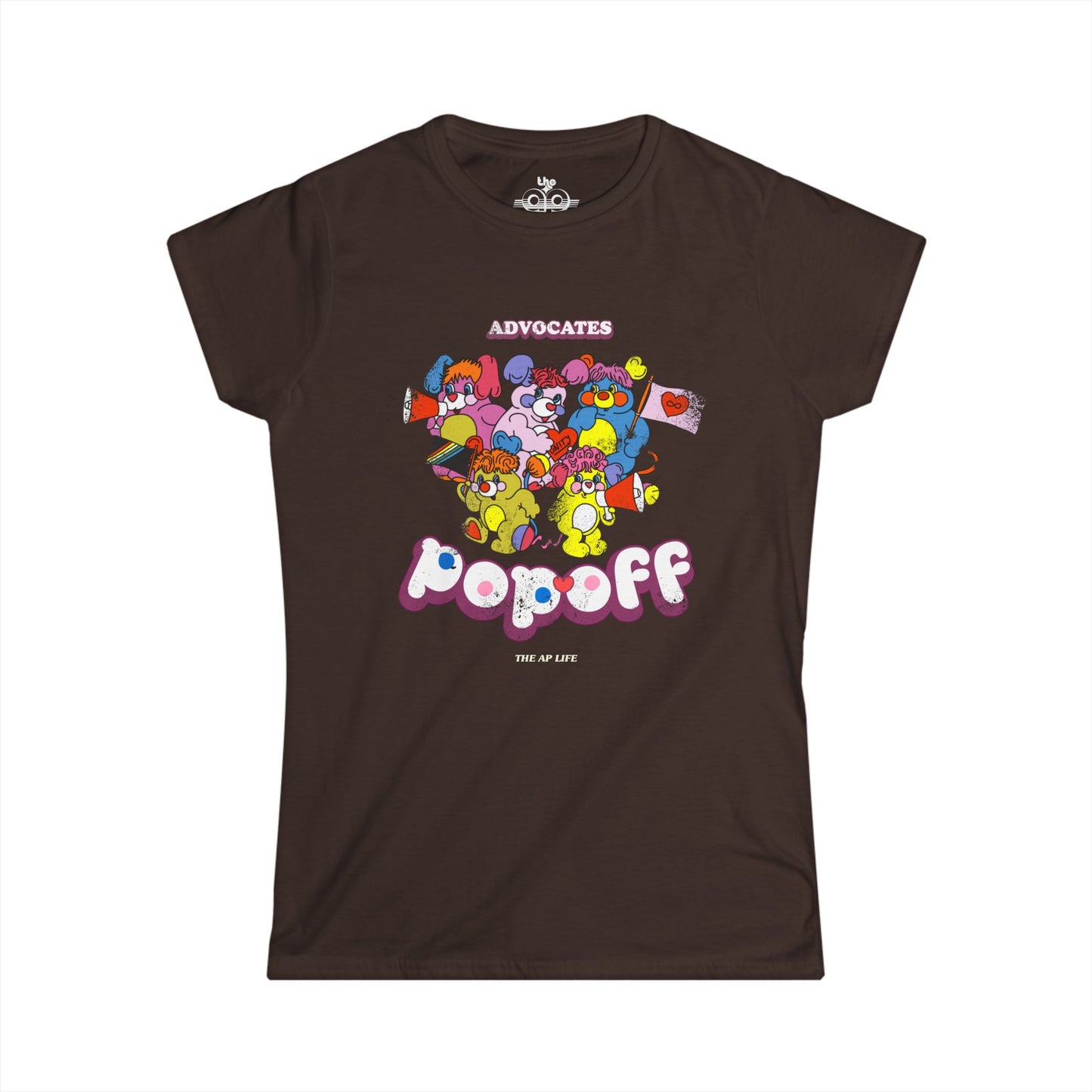 Advocates, Pop-Off  - Women's Semi-Fitted Tee