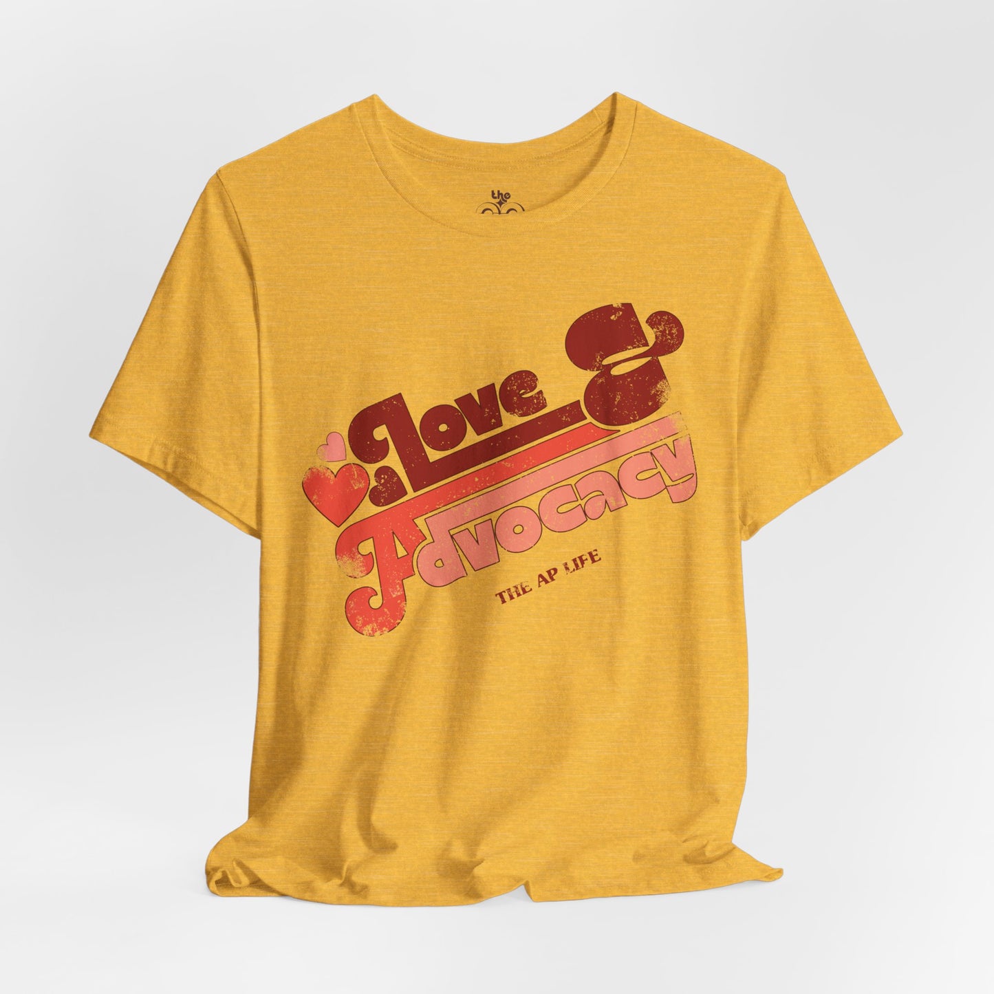 Love & Advocacy - Adult Unisex Jersey Short Sleeve Tee
