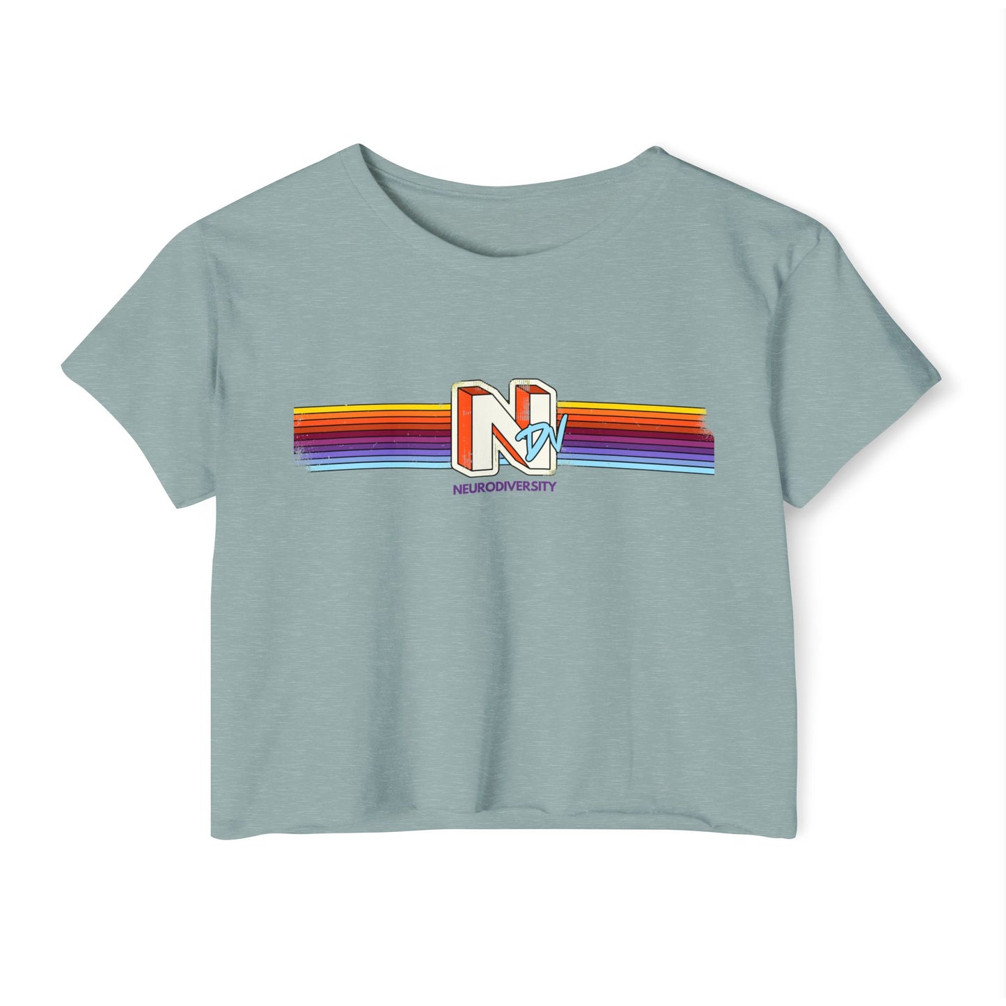 NDV - Neurodiversity - Women's Crop Top Tee