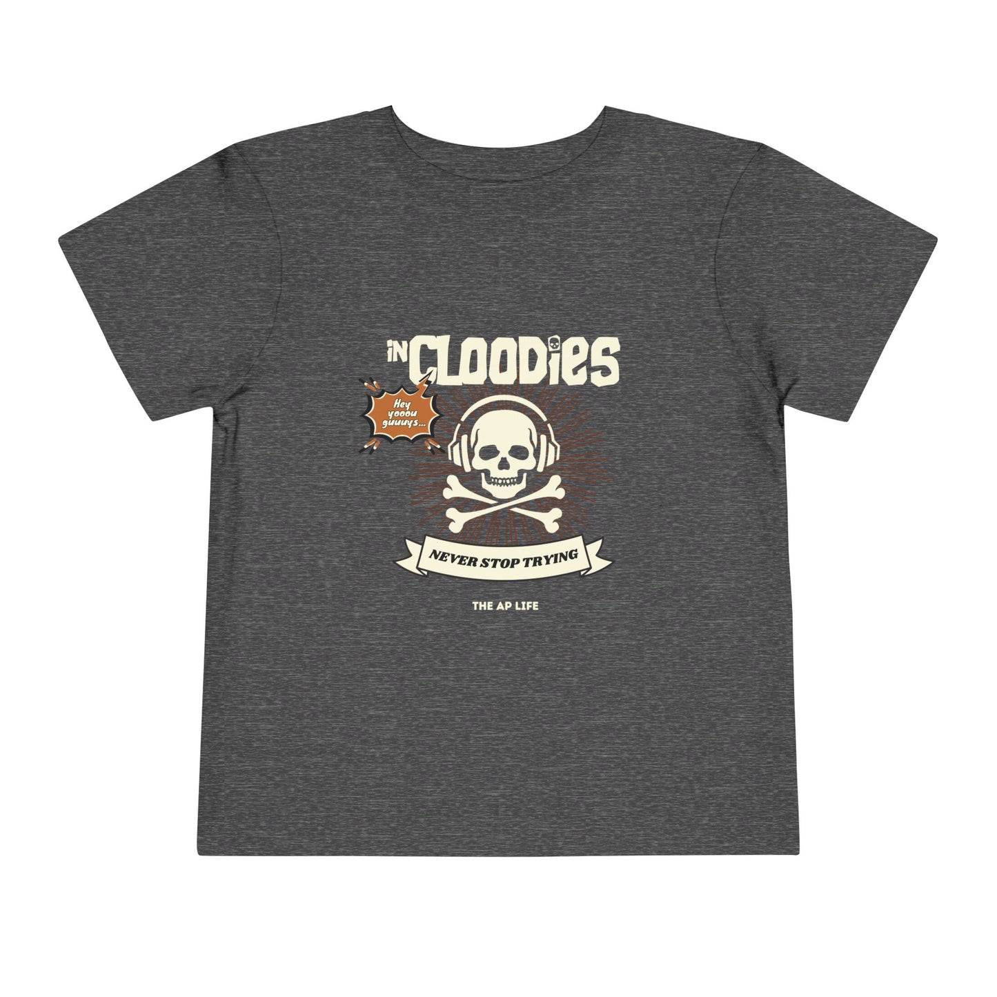 InCloodies Never Stop Trying (to include) - Toddler Short Sleeve Tee