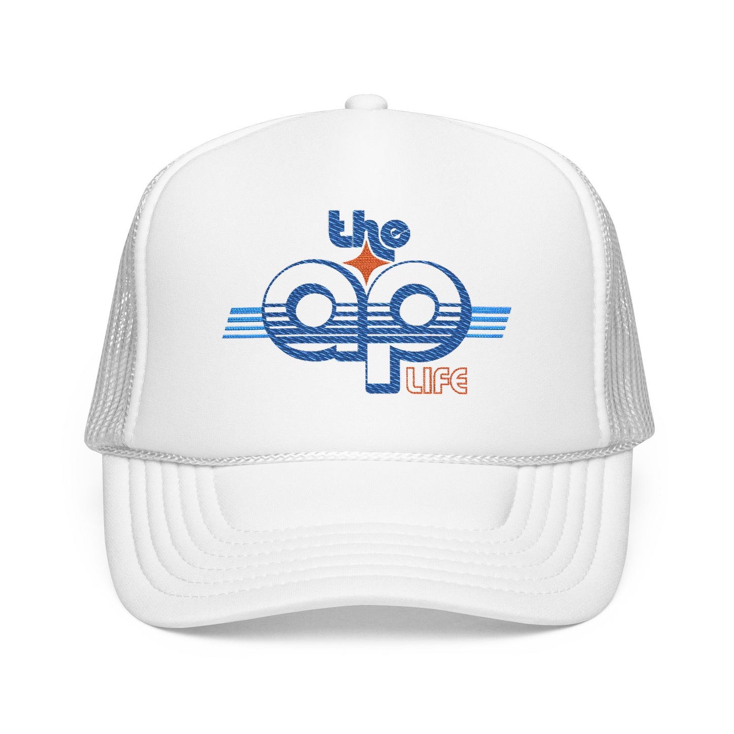The AP Life - Adult Unisex Foam Trucker Hat (Embroidered)