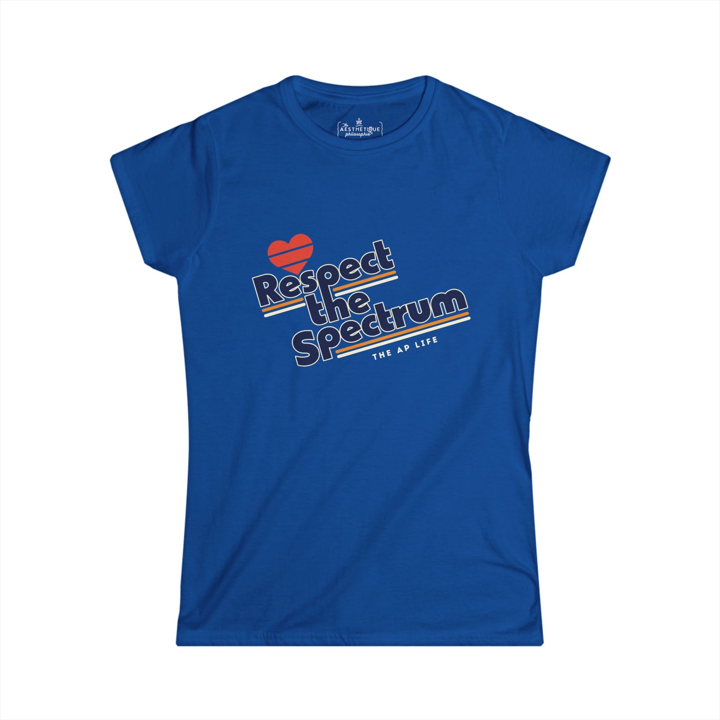 Respect the Spectrum - Women's Semi-Fitted Tee
