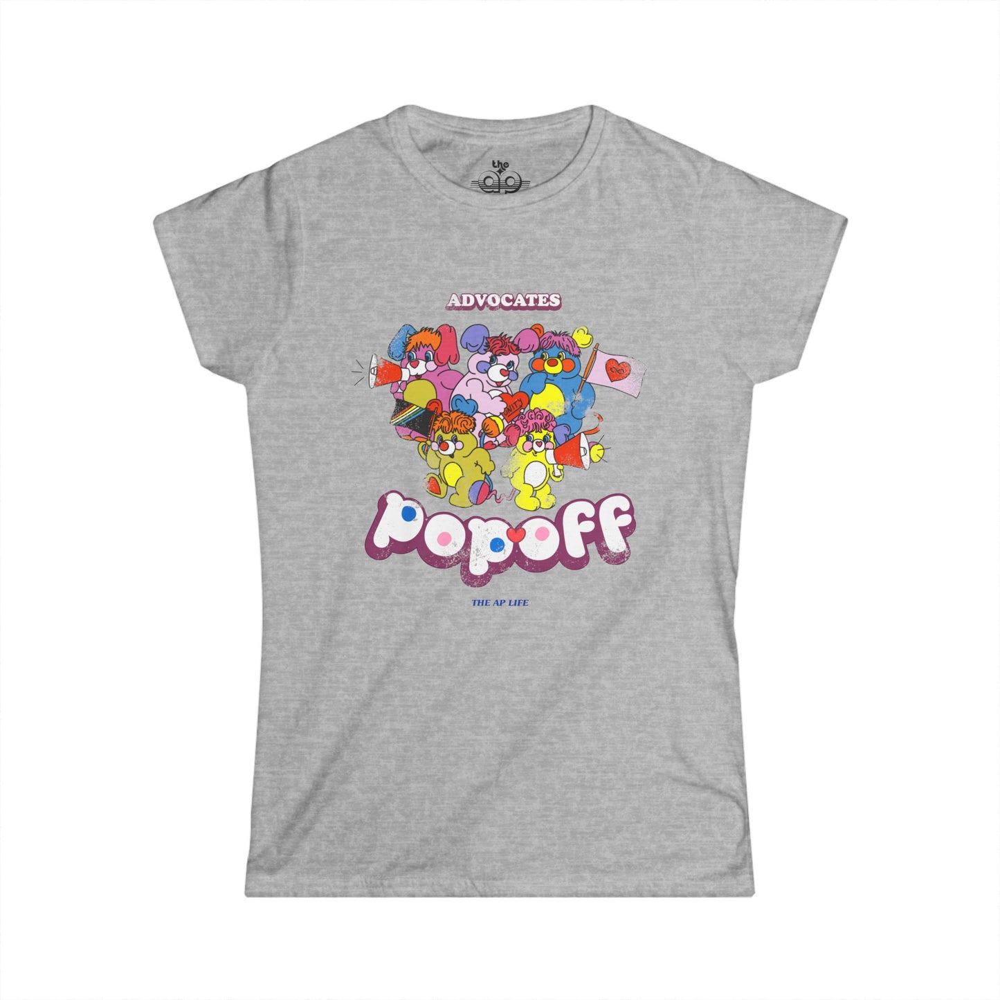 Advocates, Pop-Off  - Women's Semi-Fitted Tee