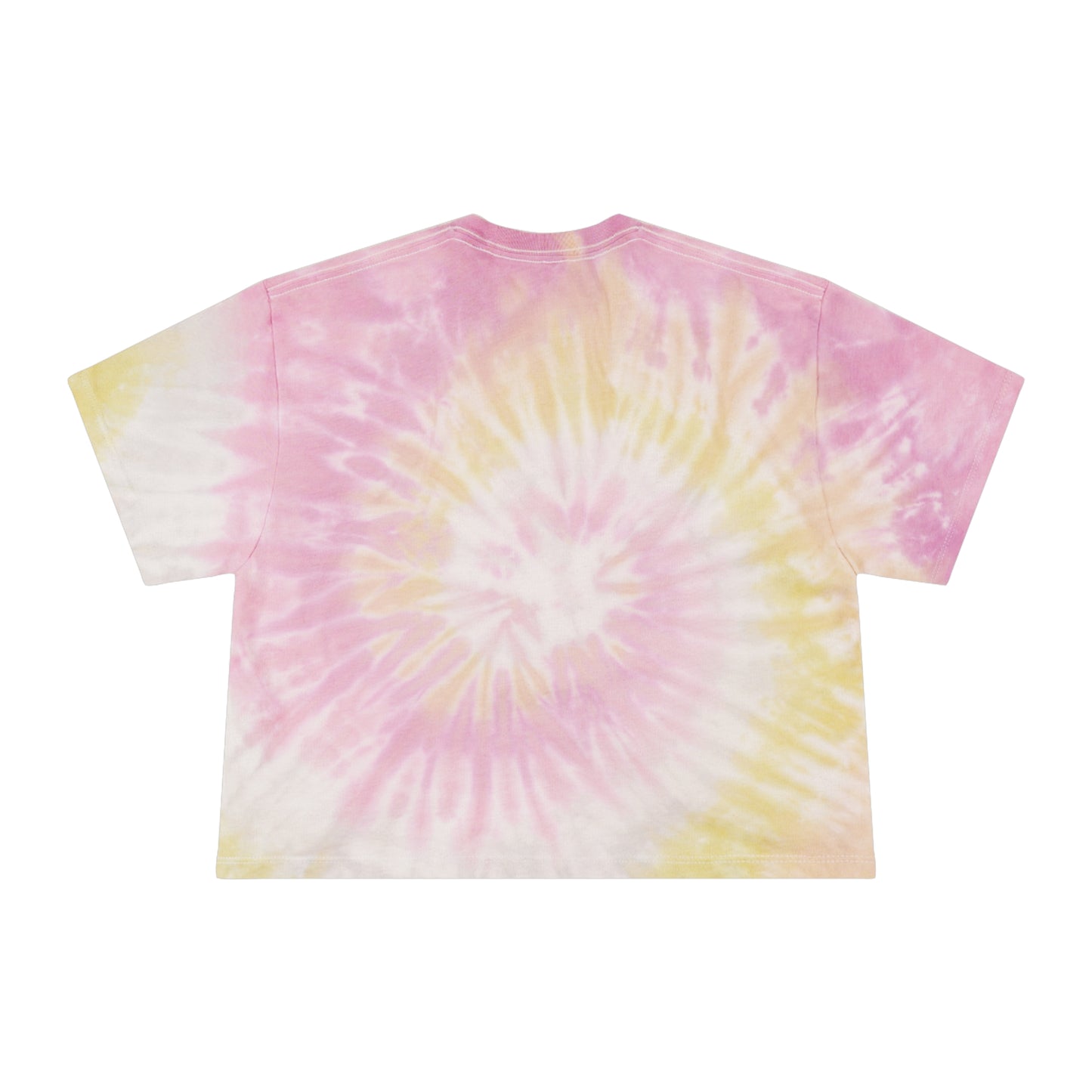 Not A Hugger - Respect the Vibe - Women's Tie-Dye Crop Tee - Tuned Out Supply + The AP Life Collab