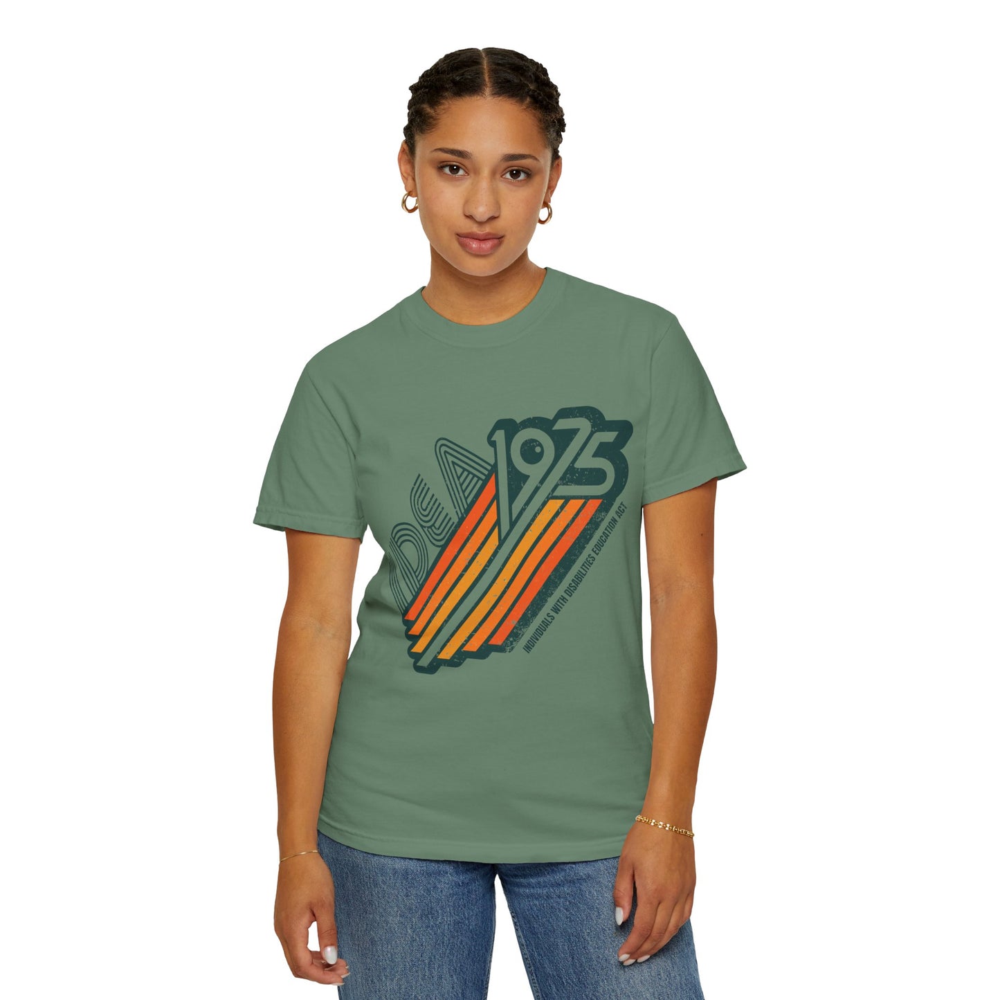 IDEA - 1975 - Individuals with Disabilities Education Act - Unisex Garment-Dyed T-shirt