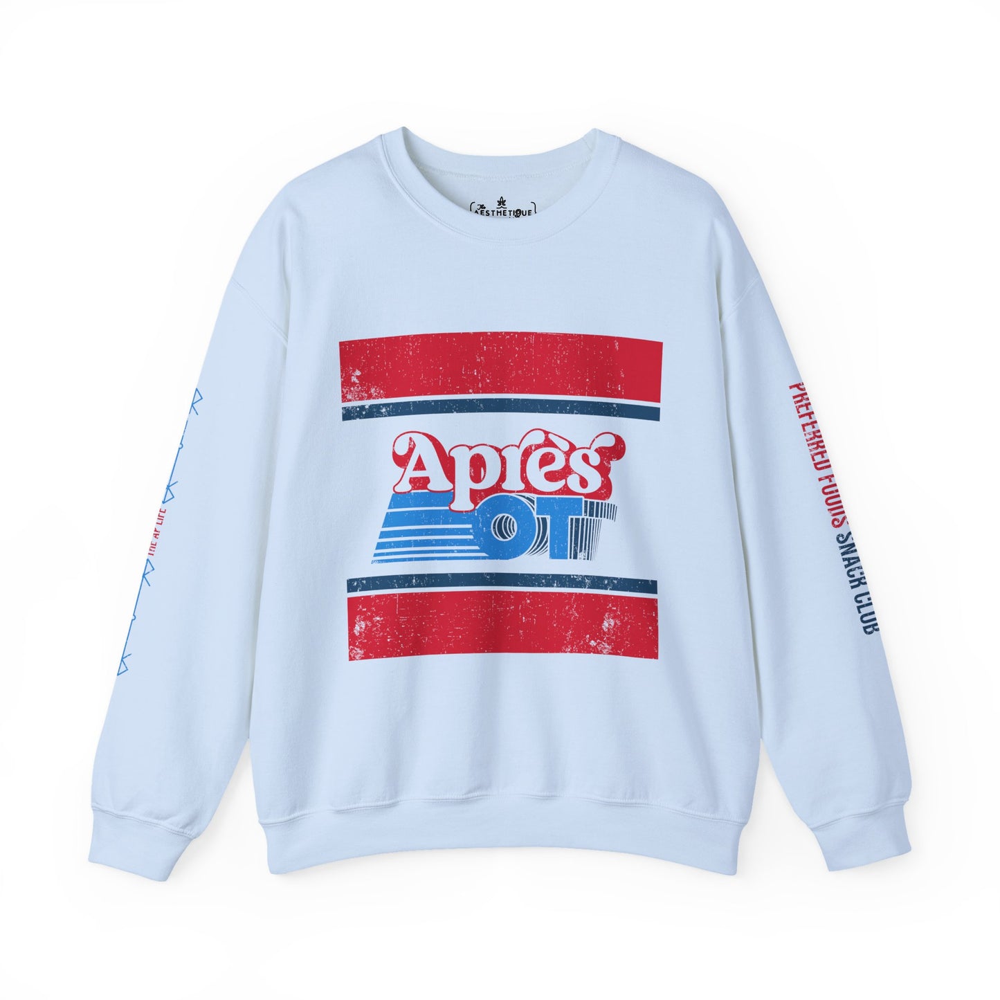 Après OT - Preferred Foods Snack Club - Adult Unisex Heavy Blend™ Crewneck Sweatshirt