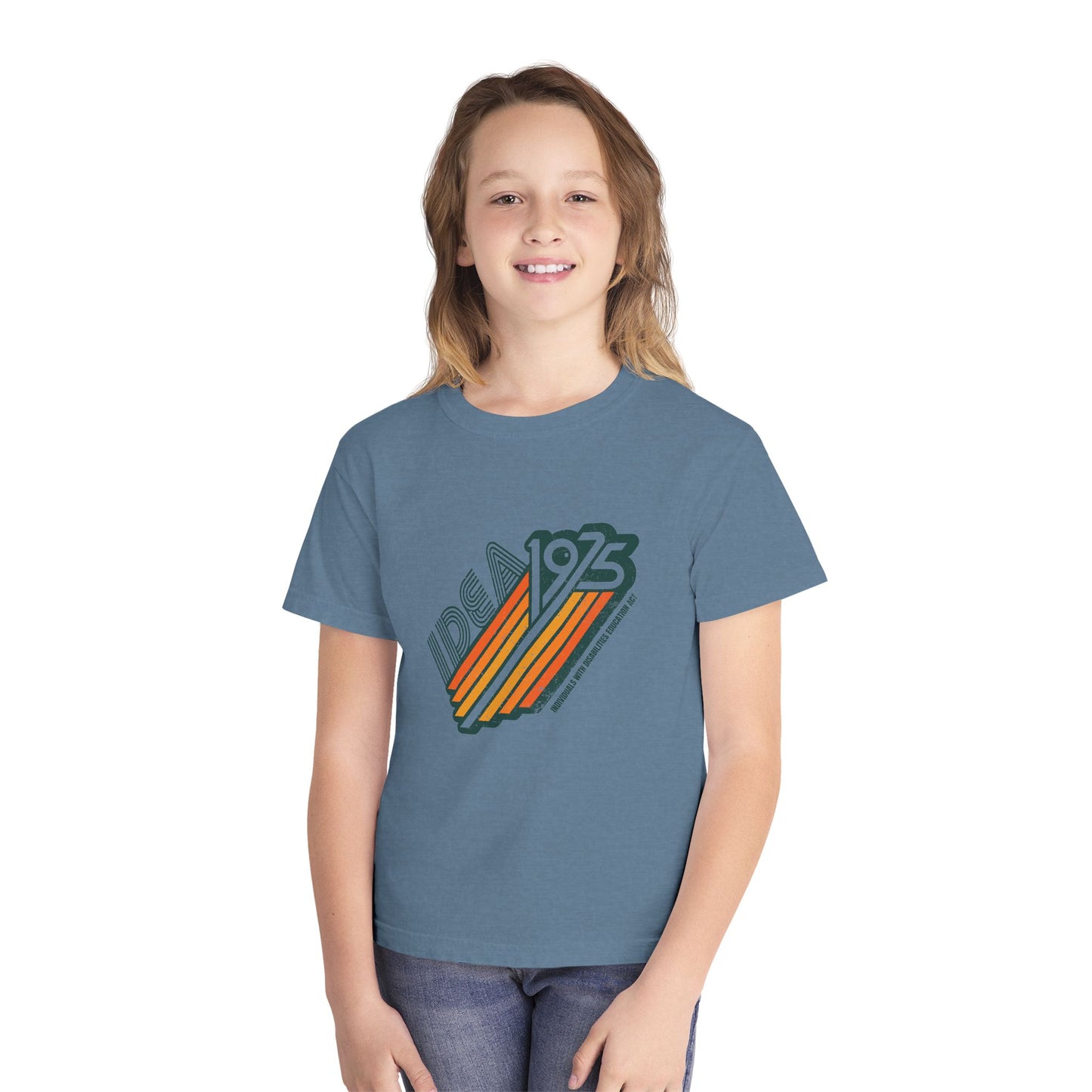 IDEA - 1975 - Individuals with Disabilities Education Act - Youth Unisex Midweight Tee