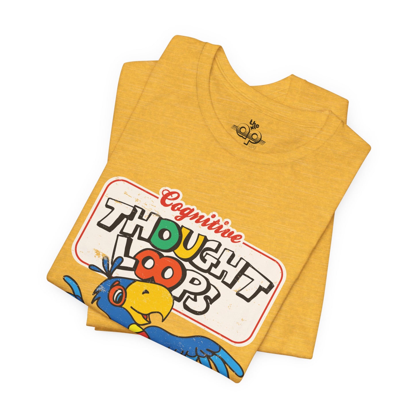 Cognitive Thought Loops - Where the Loop Stops, Nobody Knows - Adult Unisex Jersey Short Sleeve Tee