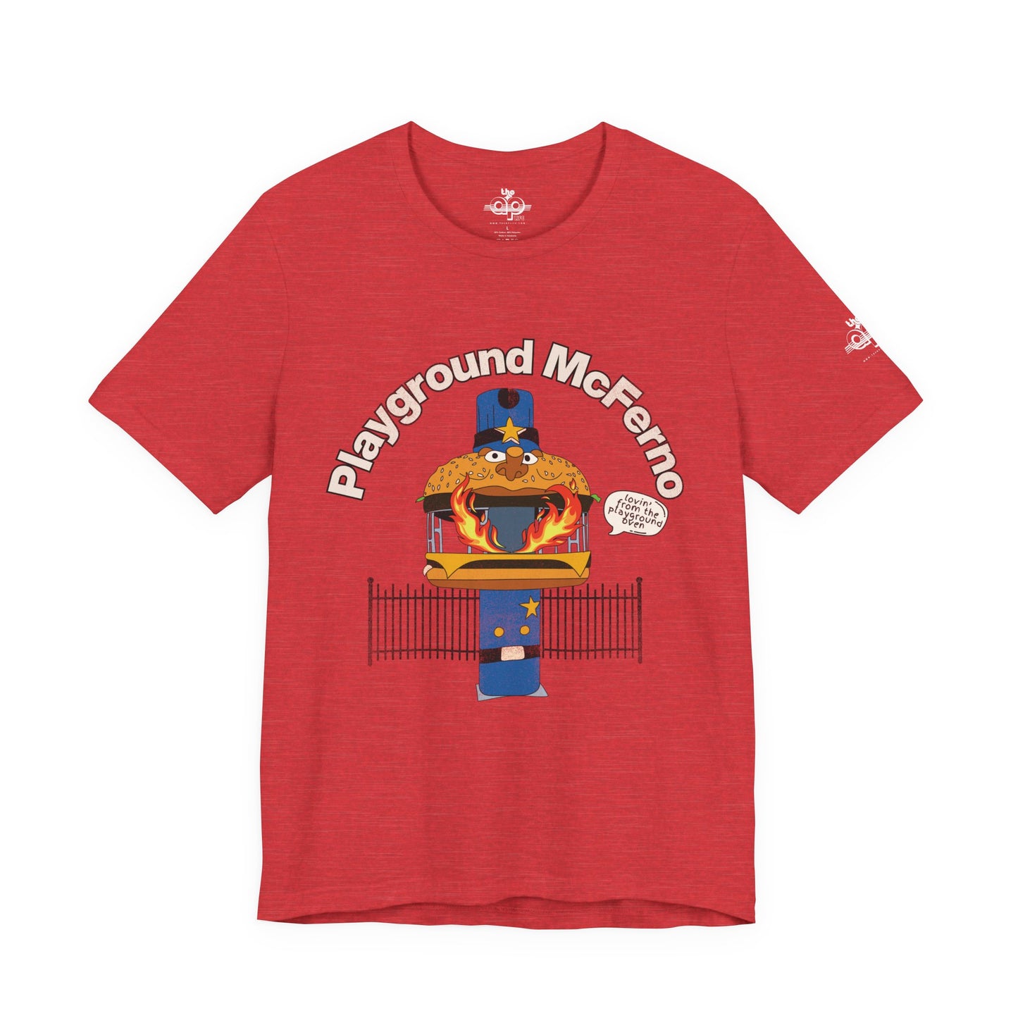 Playground McFerno - Lovin' From the Playground Oven - Adult Unisex Jersey Short Sleeve Tee