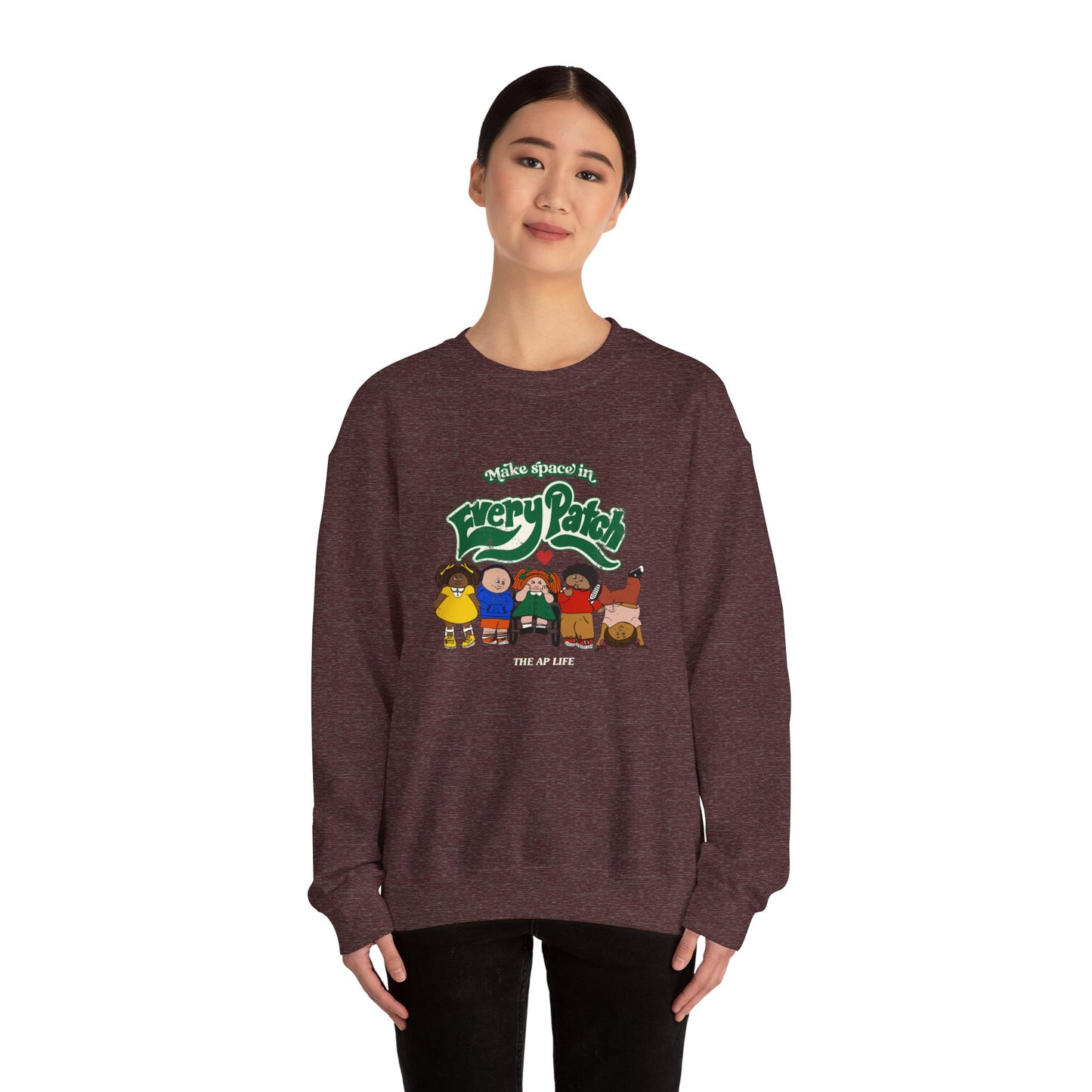 Make Room in Every Patch - Unisex Heavy Blend™ Crewneck Sweatshirt