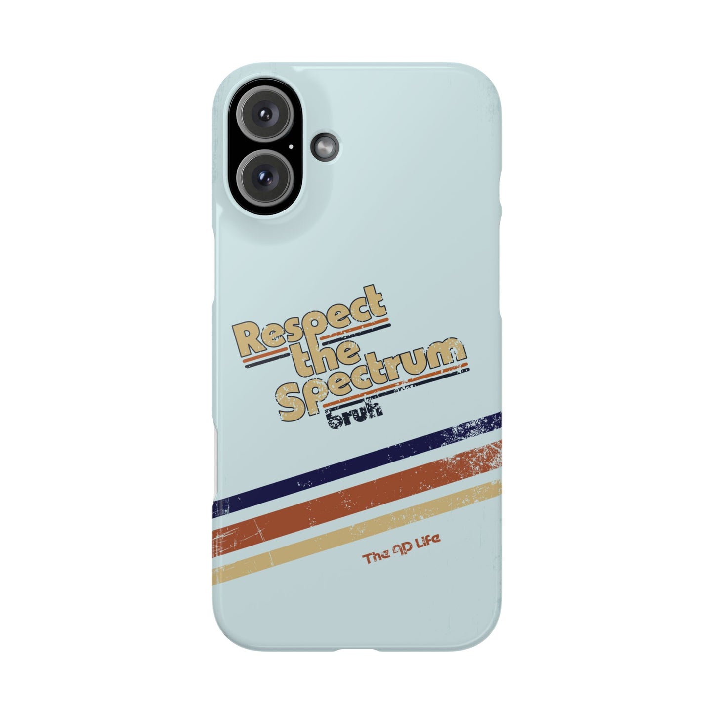 Respect The Spectrum - iPhone Case