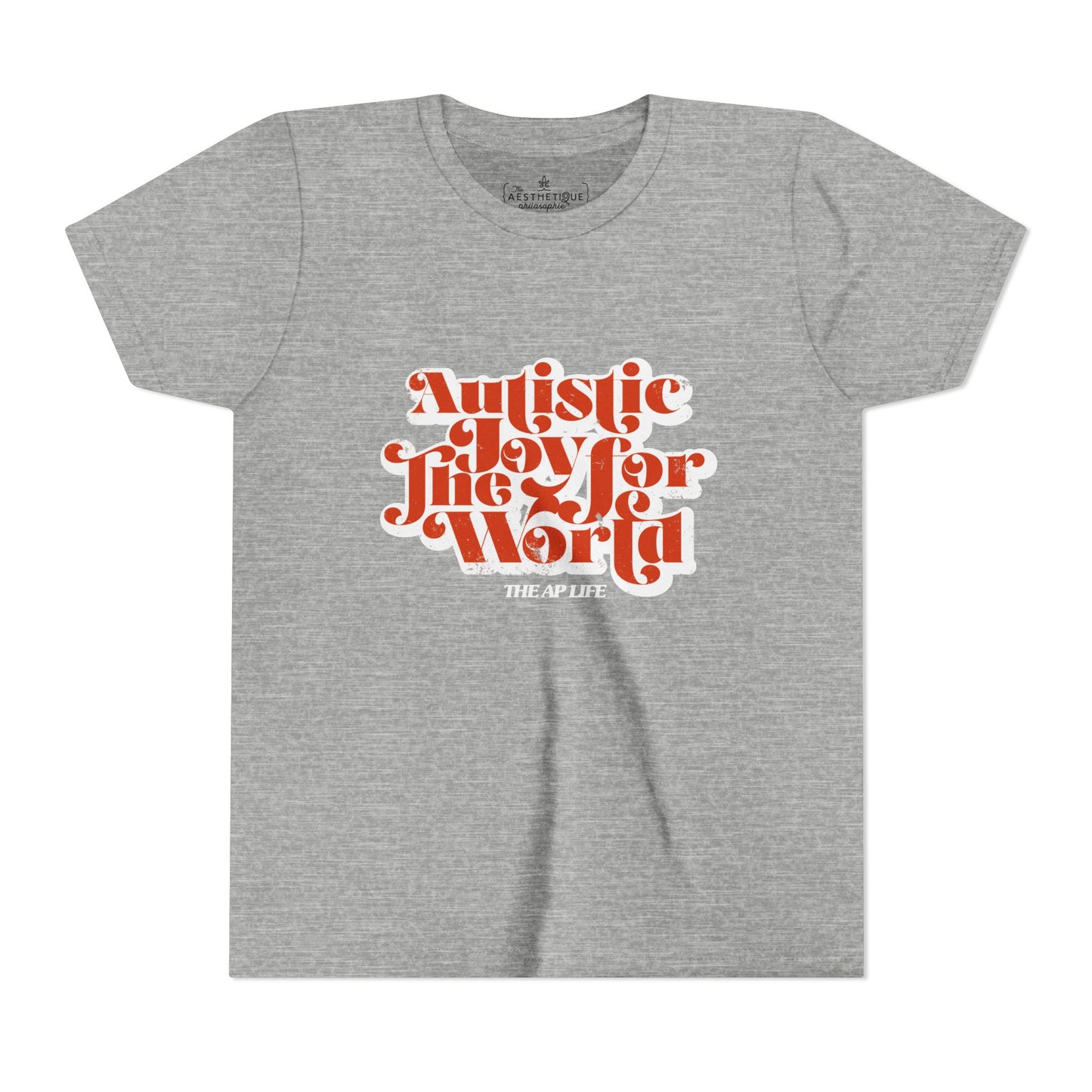 Autistic Joy for the World - Youth Unisex Jersey Tee