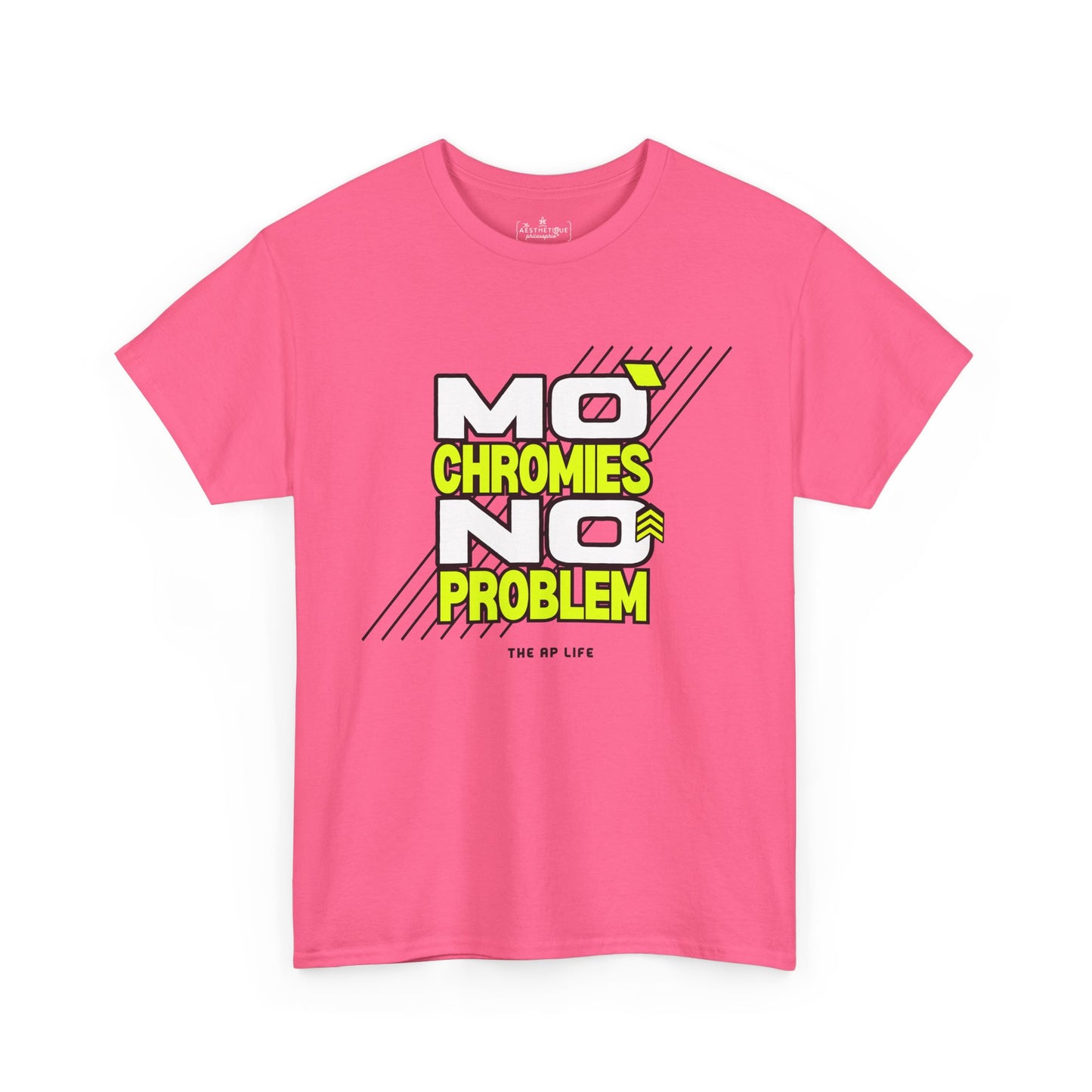 Mo' Chromies, No Problem DS Awareness - Adult Unisex Heavy Cotton Tee