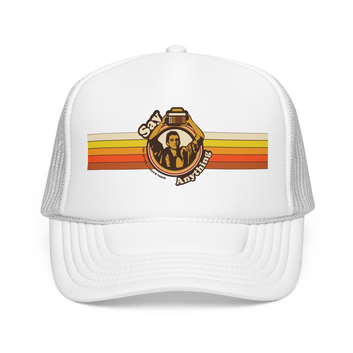 Say Anything - AAC - Lilly's Voice + The AP Life Collab - Foam Trucker Hat